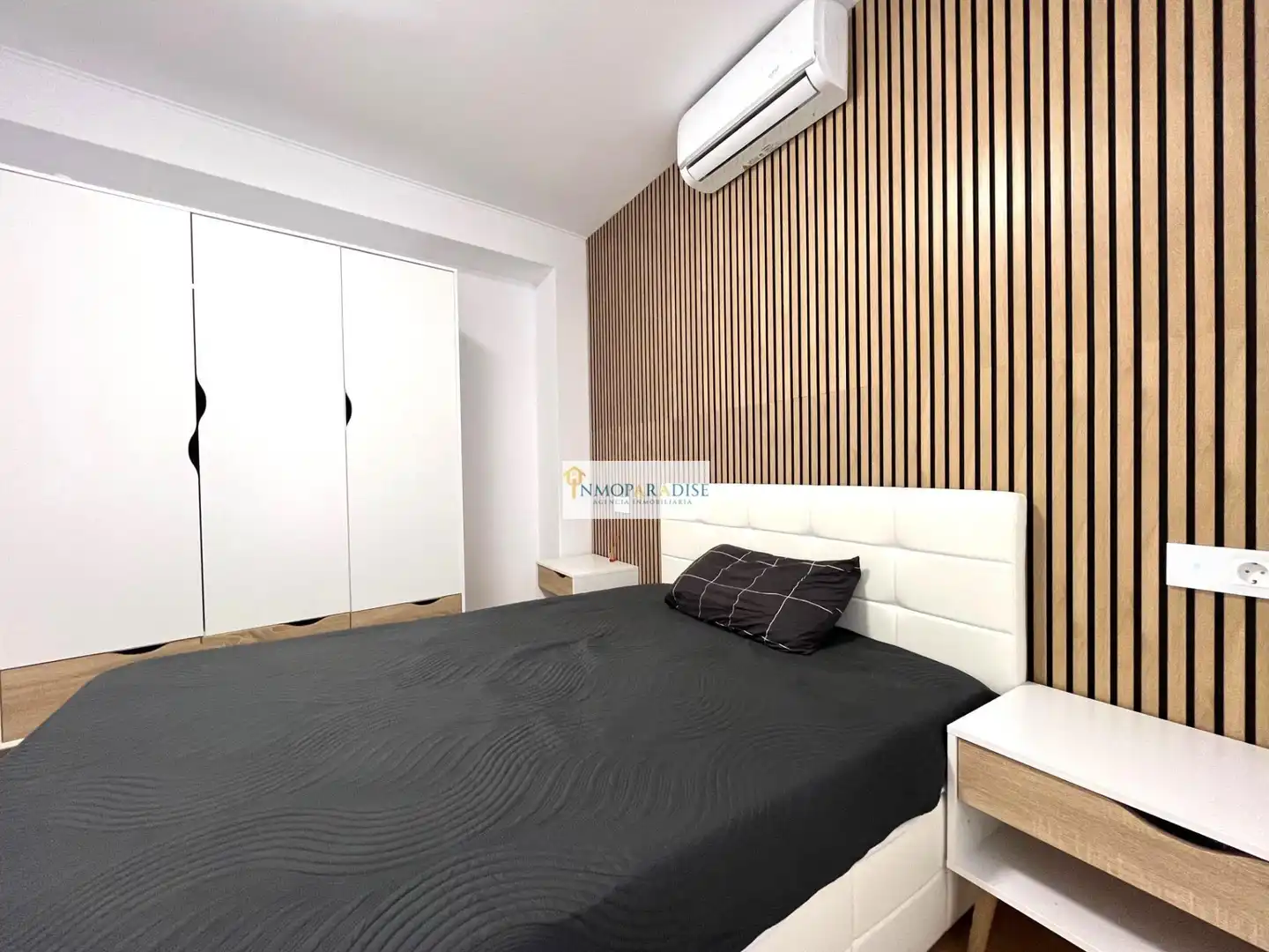 Schlafzimmer von Erdgeschoss zum Verkauf in Alicante / Alacant mit Klimaanlage, Heizung und Möbliert
