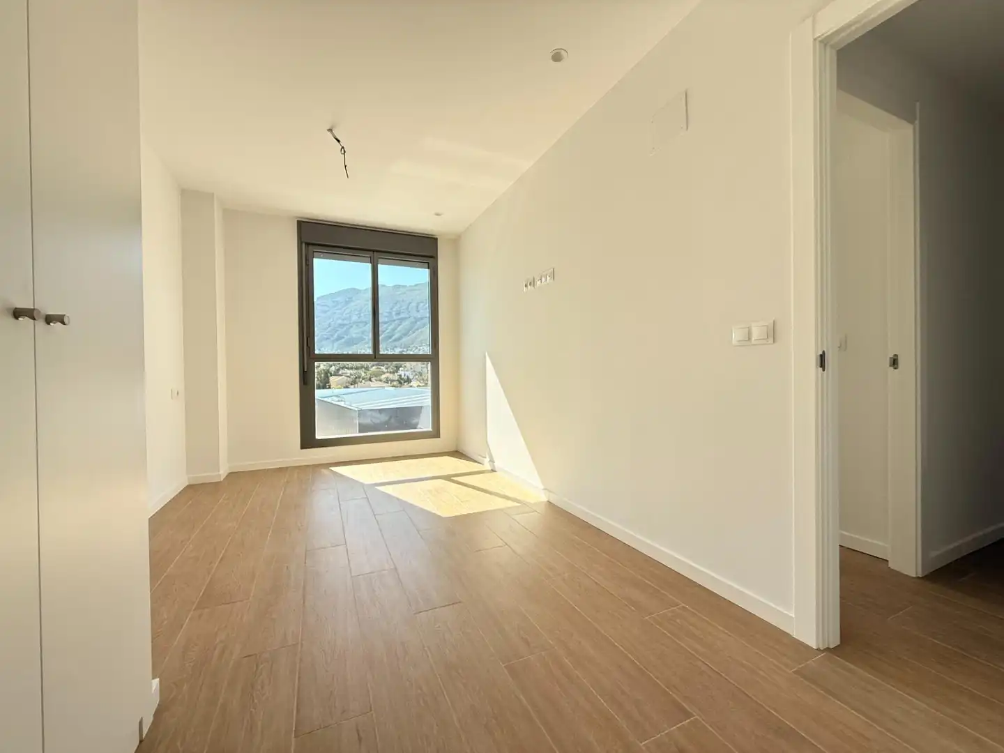 Schlafzimmer von Dachboden zum Verkauf in Dénia mit Klimaanlage, Privatgarten und Terrasse