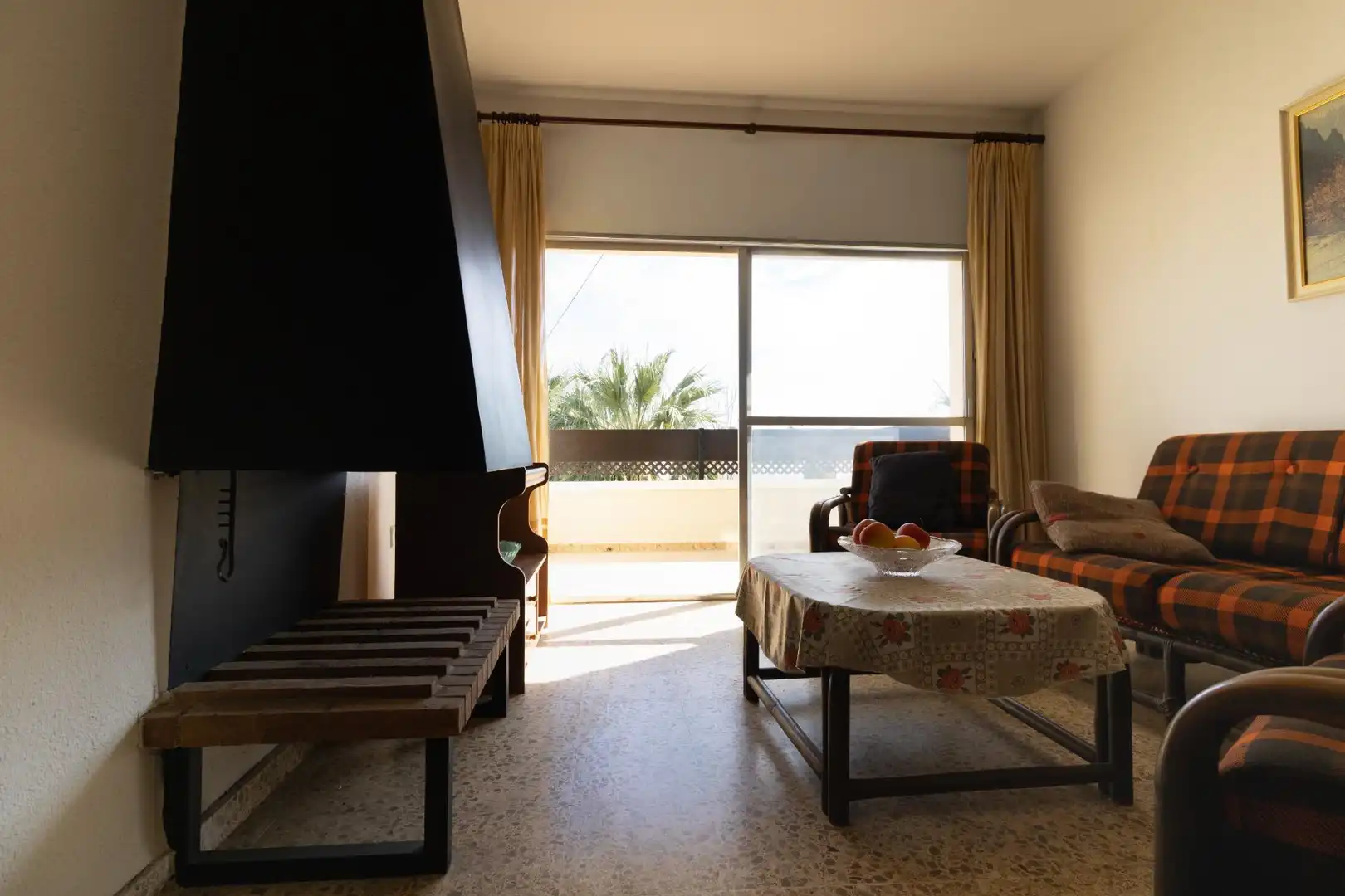 Wohnzimmer von Wohnung zum Verkauf in Dénia mit Privatgarten und Terrasse