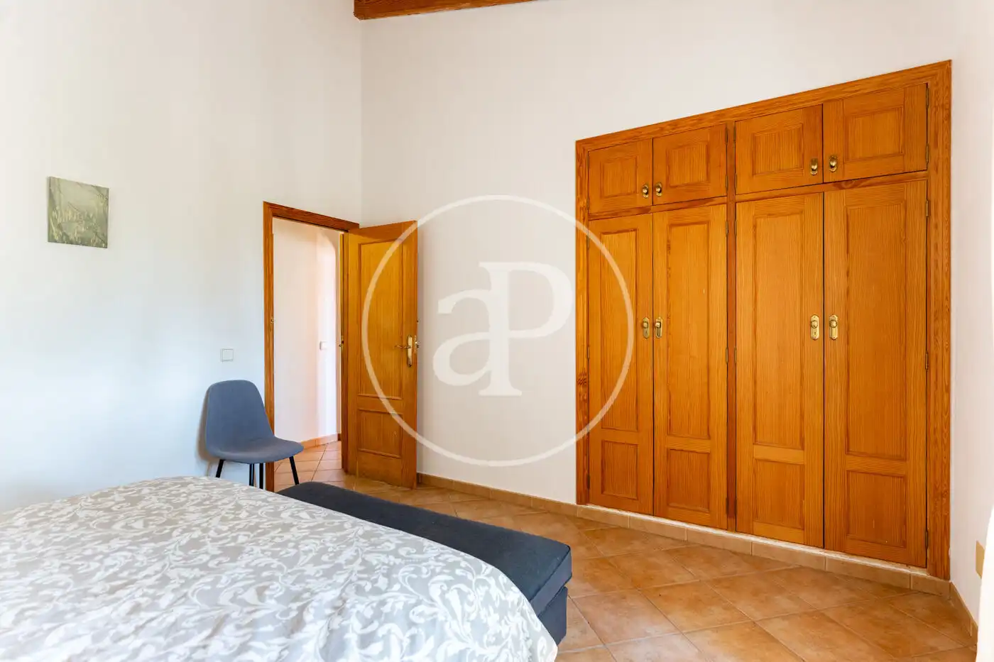 Bedroom of Houses for rent in Sencelles  with Air Conditioner, Heating and Private garden