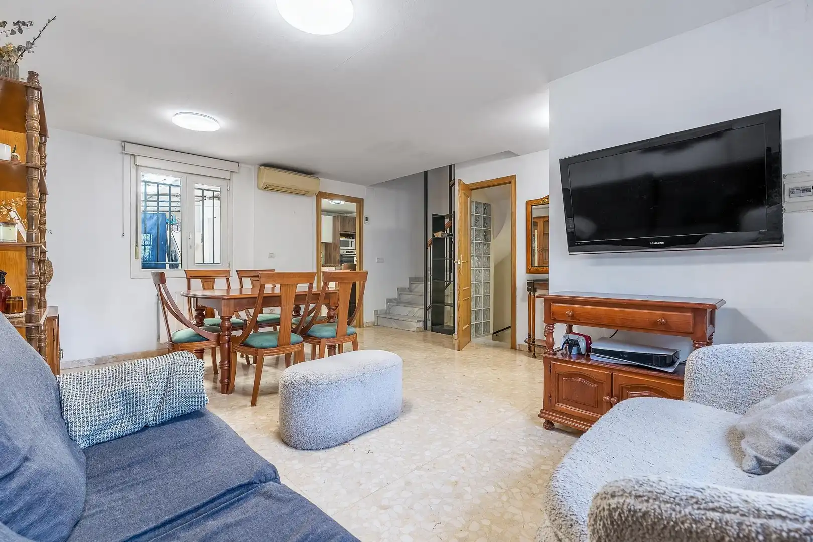 Sala de estar de Casa adosada en venta en Norte