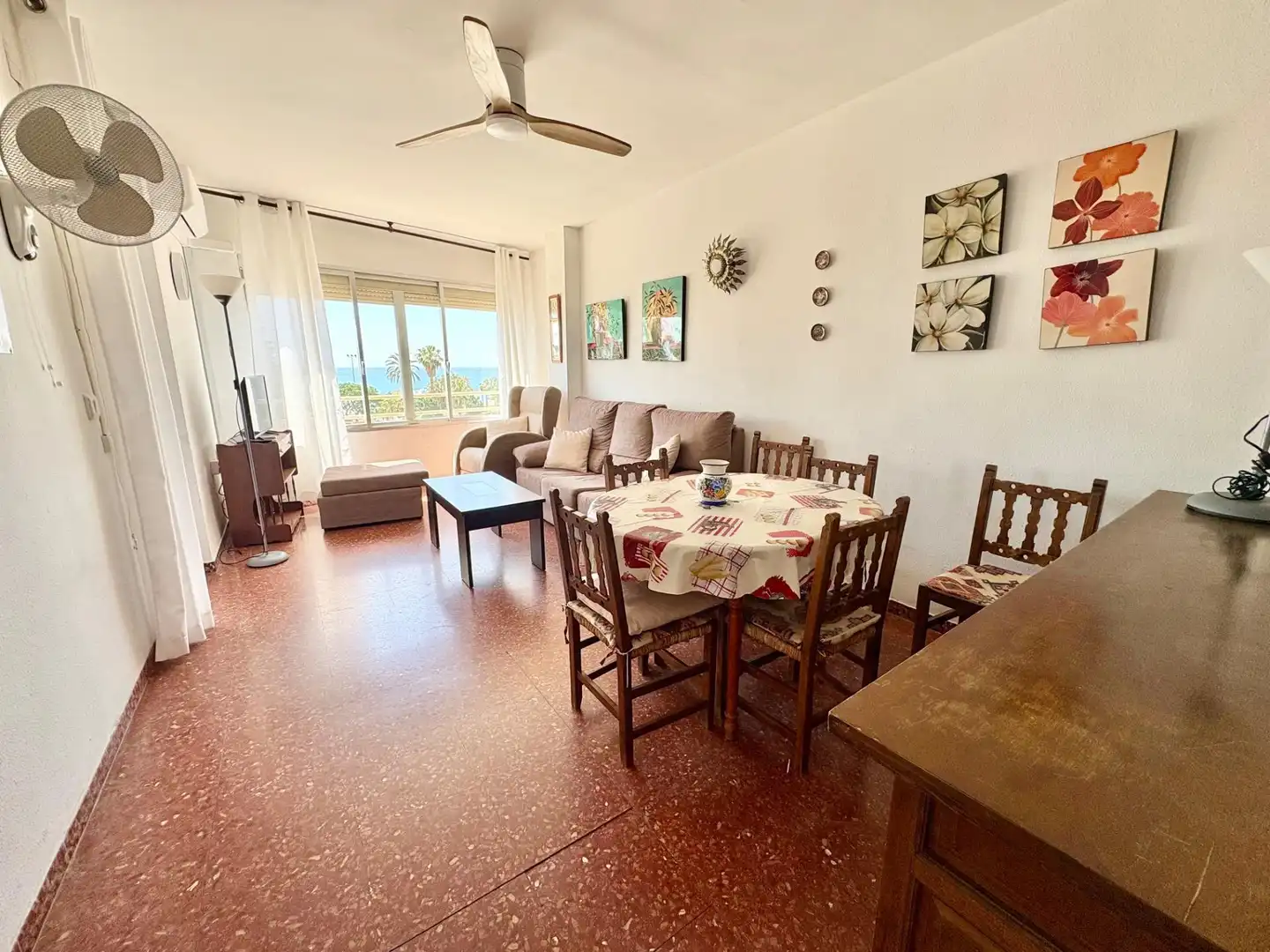 Sala d'estar de Apartament de lloguer en Vélez-Málaga
