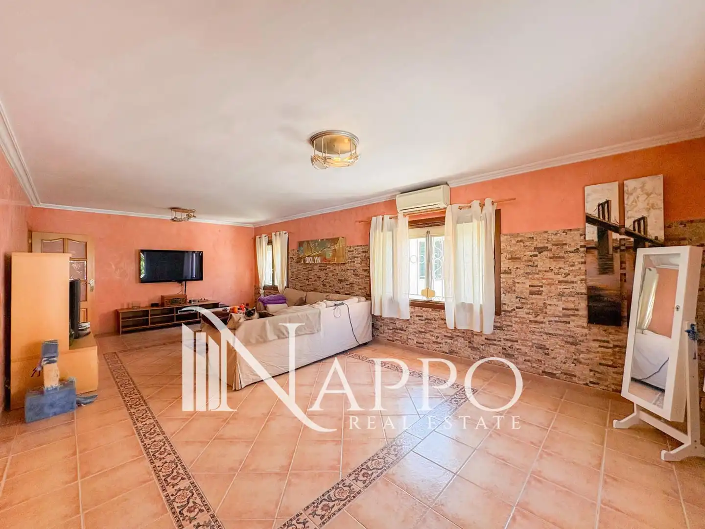 Sala de estar de Casa o chalet en venta en Calvià con Aire acondicionado, Calefacción y Piscina