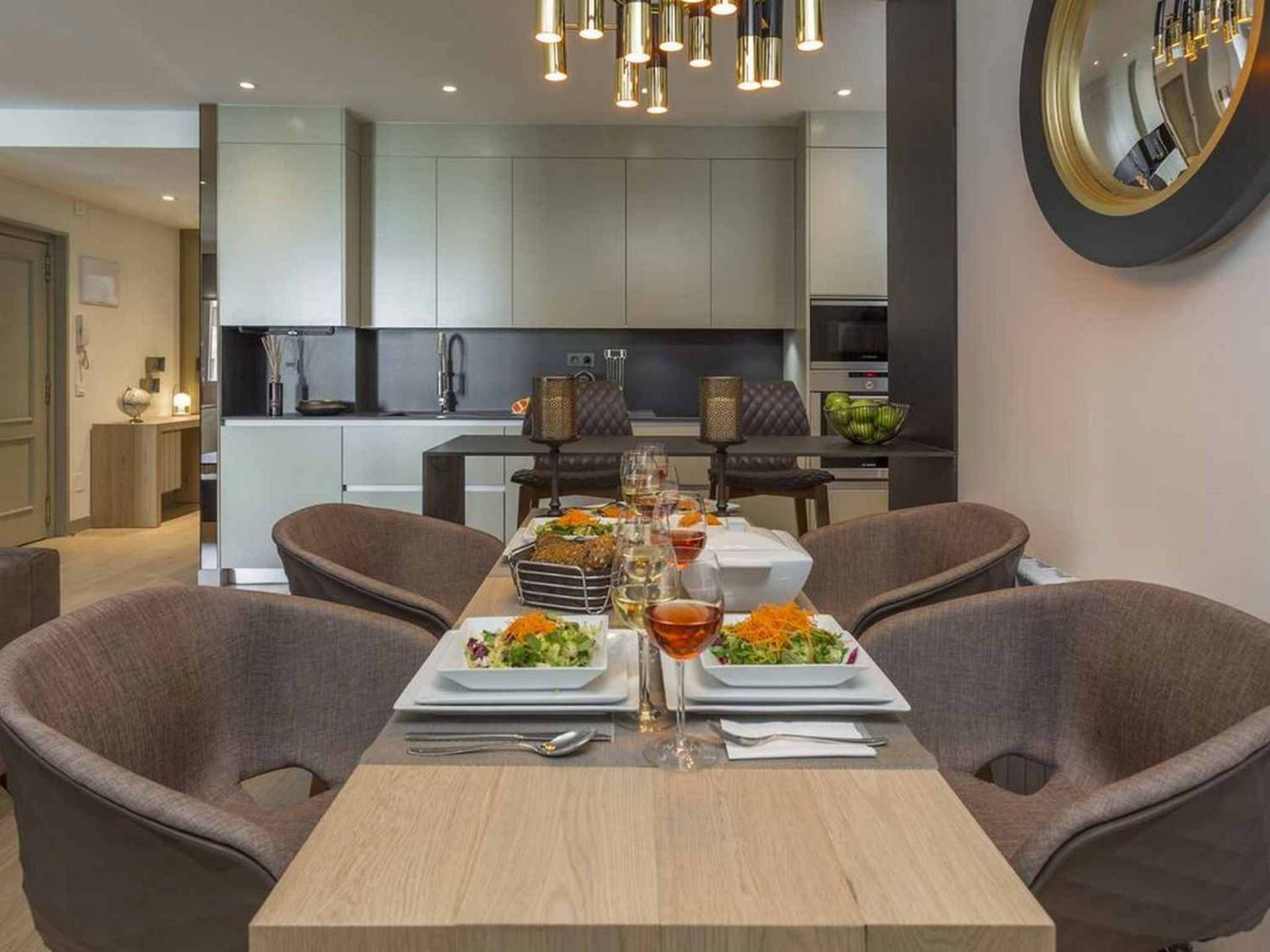 Comedor de Piso de alquiler en Alcalá de Henares con Aire acondicionado, Amueblado y TV