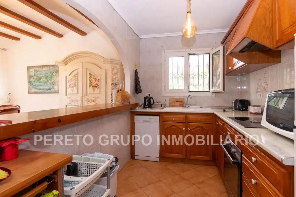 Kitchen of Houses for sale in Dénia  with Air Conditioner, Heating and Private garden