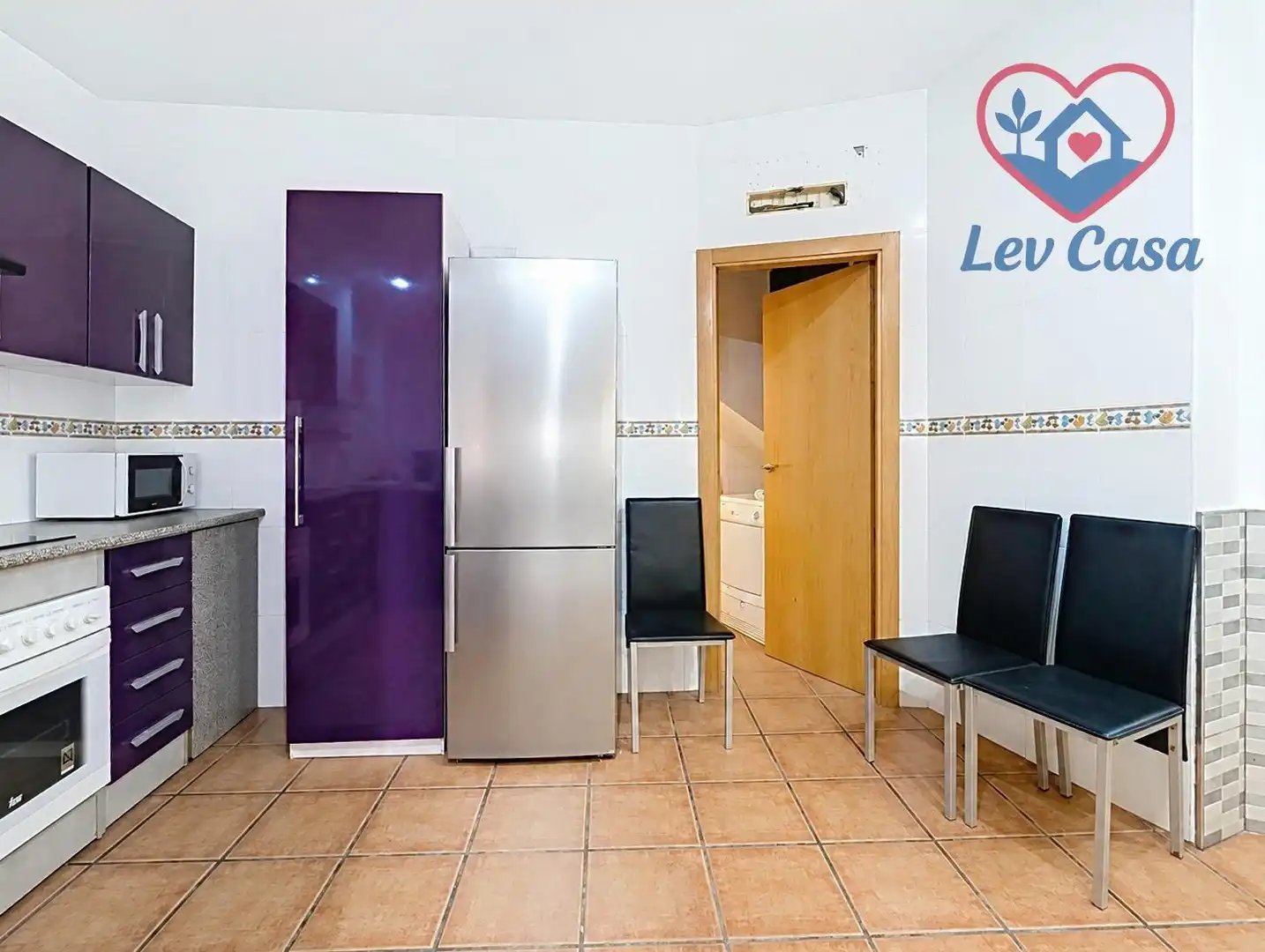 Cuina de Apartament en venda en Fuente Álamo de Murcia amb Aire condicionat, Calefacció i Moblat