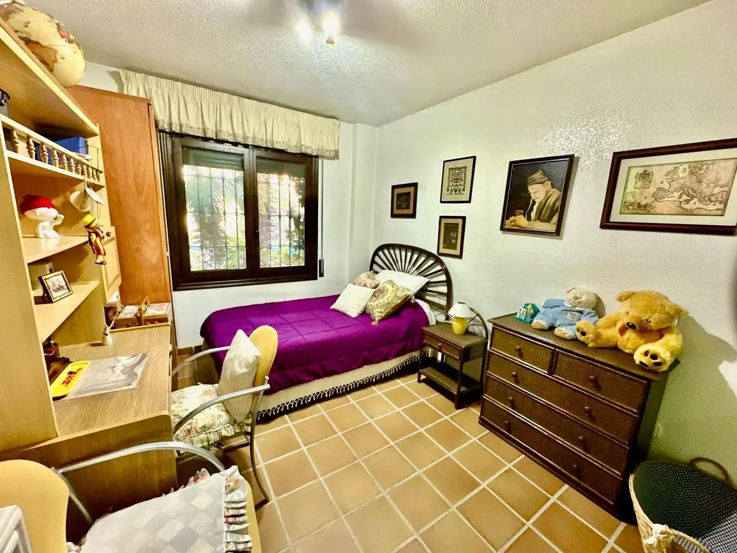 Dormitori de Casa o xalet en venda en Mutxamel amb Jardí privat, Terrassa i Traster