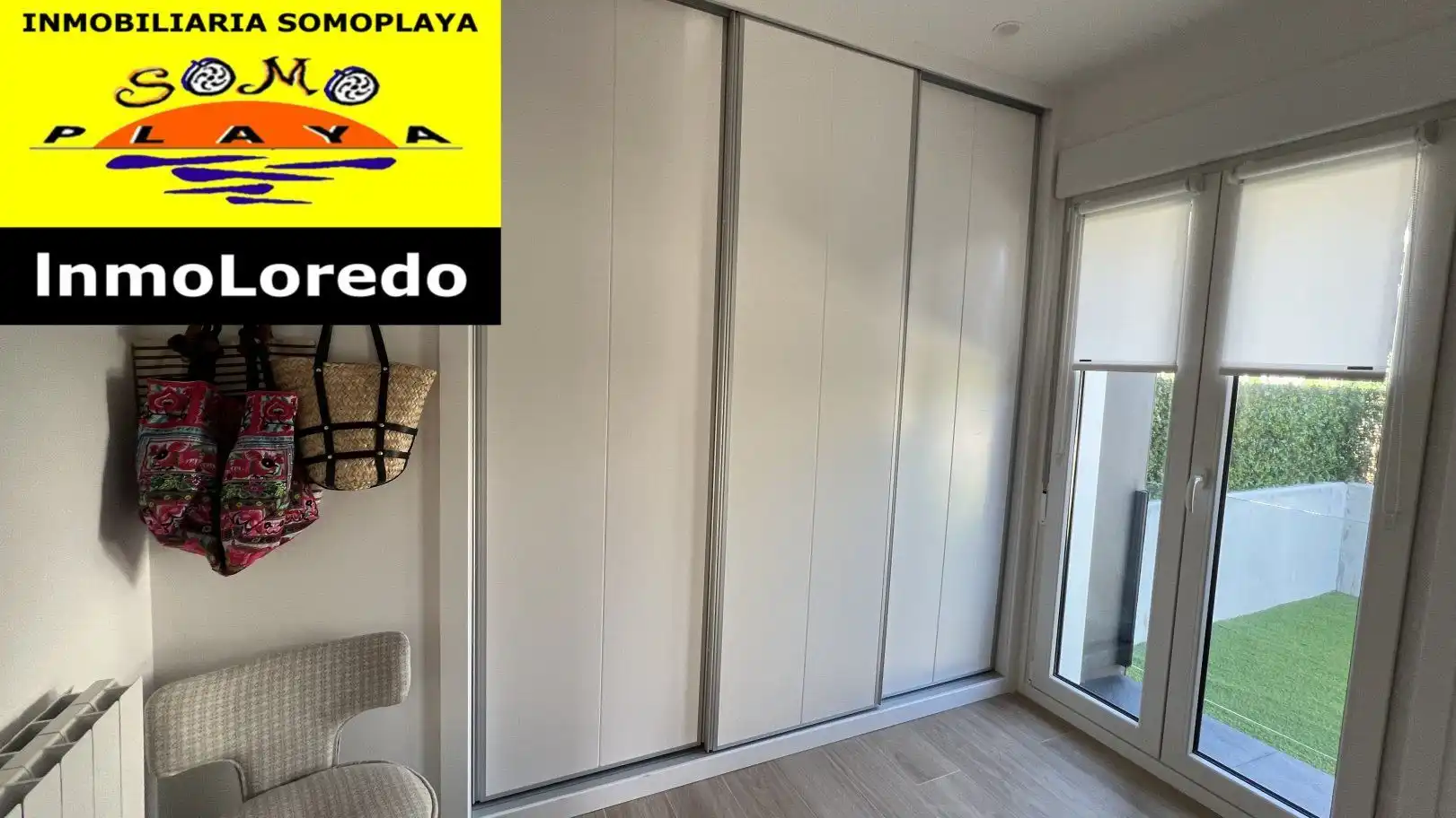 Schlafzimmer von Wohnung zum Verkauf in Ribamontán al Mar mit Heizung, Privatgarten und Abstellraum