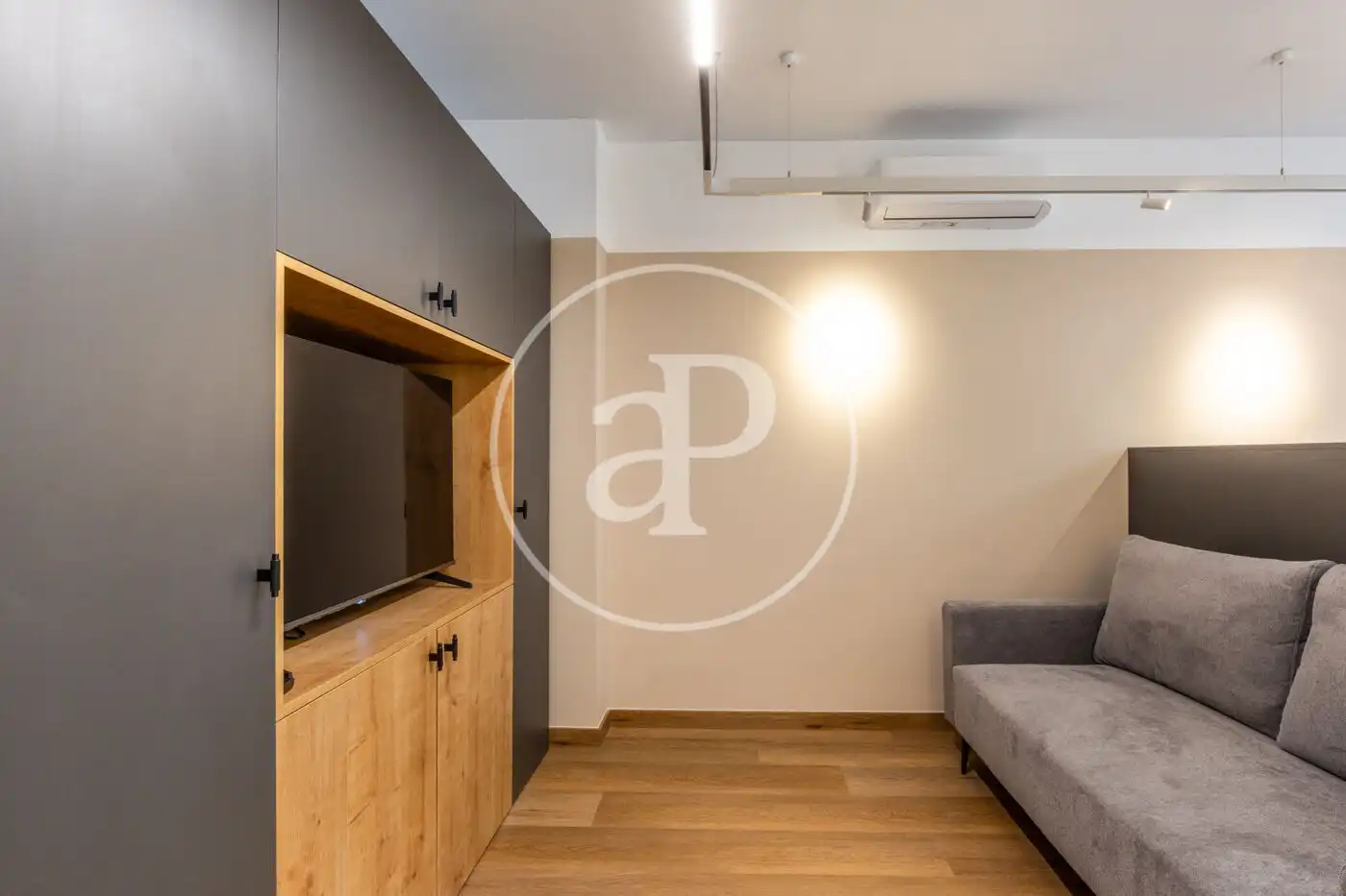 Sala de estar de Piso de alquiler en Valencia con Aire acondicionado, Calefacción y Amueblado