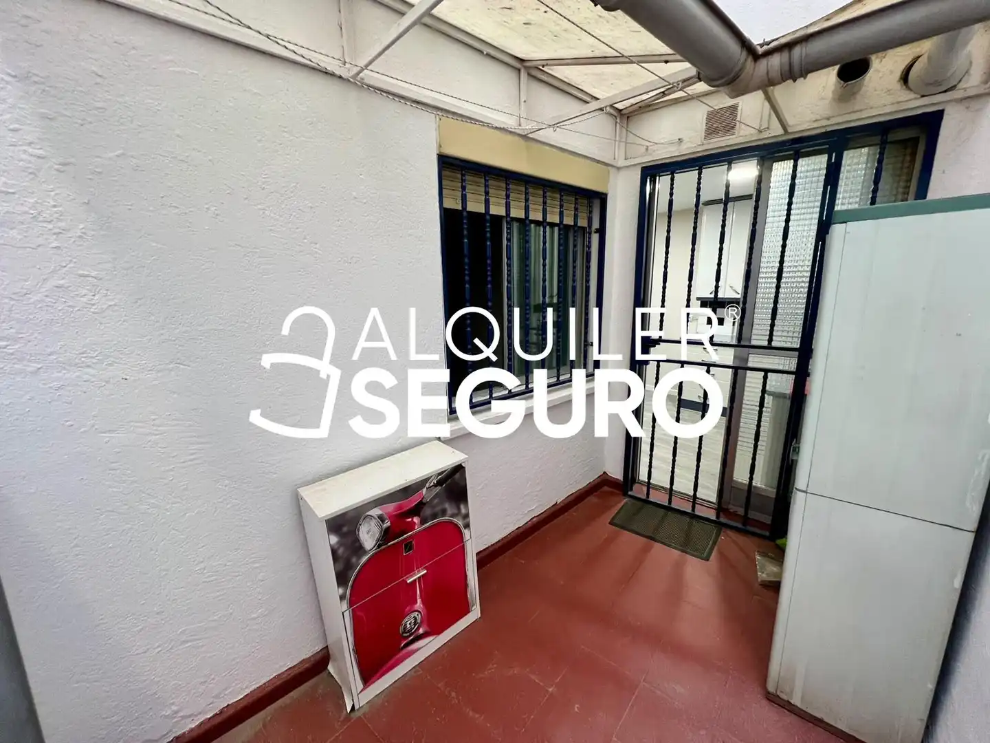 Terraza de Piso de alquiler en Alcobendas con Aire acondicionado