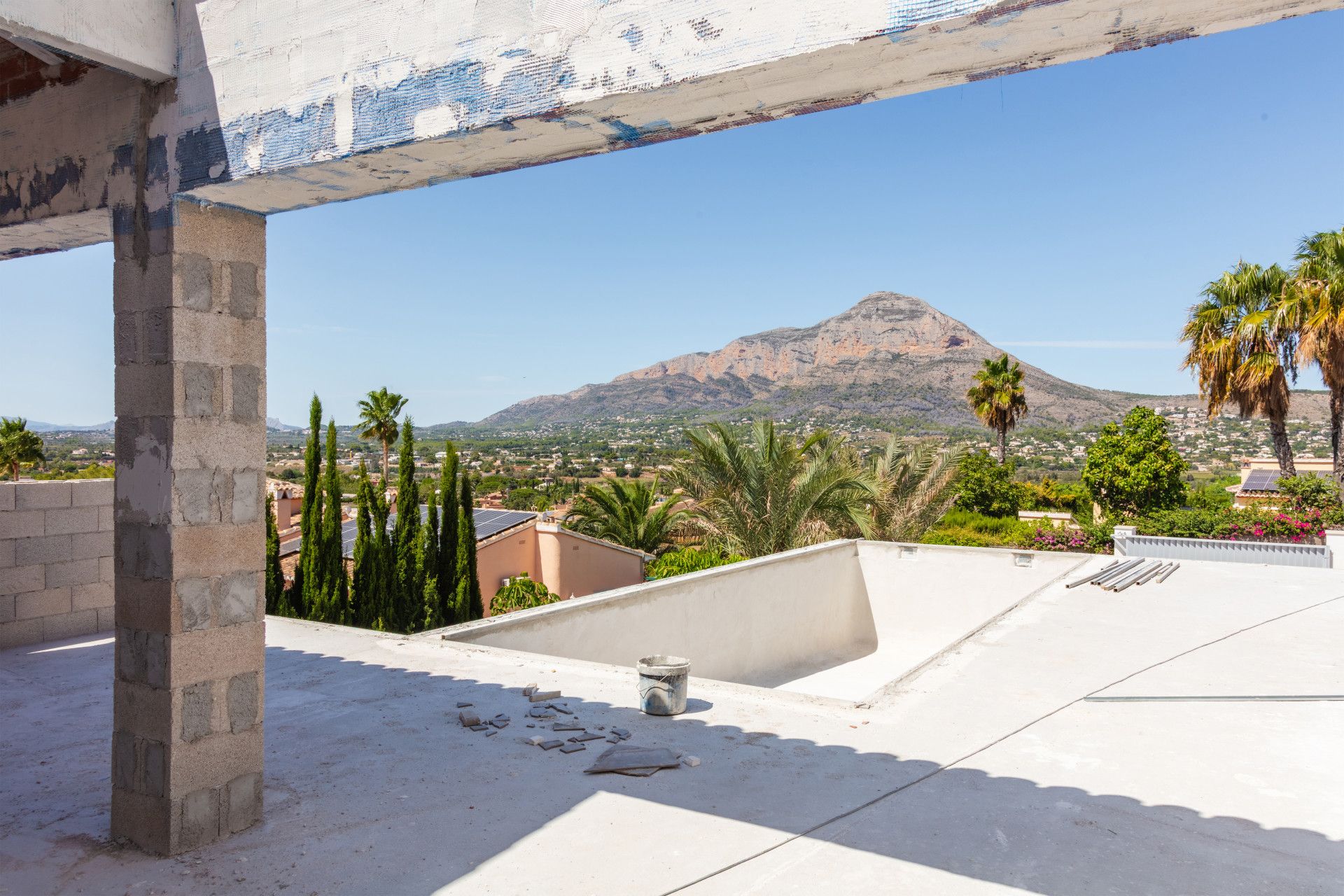 Vista exterior de Casa o xalet en venda en Jávea / Xàbia amb Aire condicionat, Jardí privat i Piscina