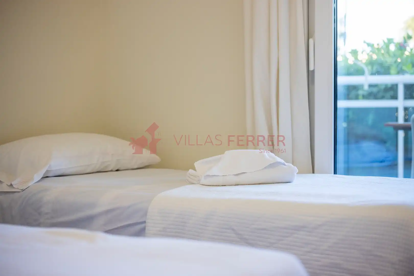 Bedroom of Flat for sale in Dénia  with Air Conditioner, Terrace and Furnished