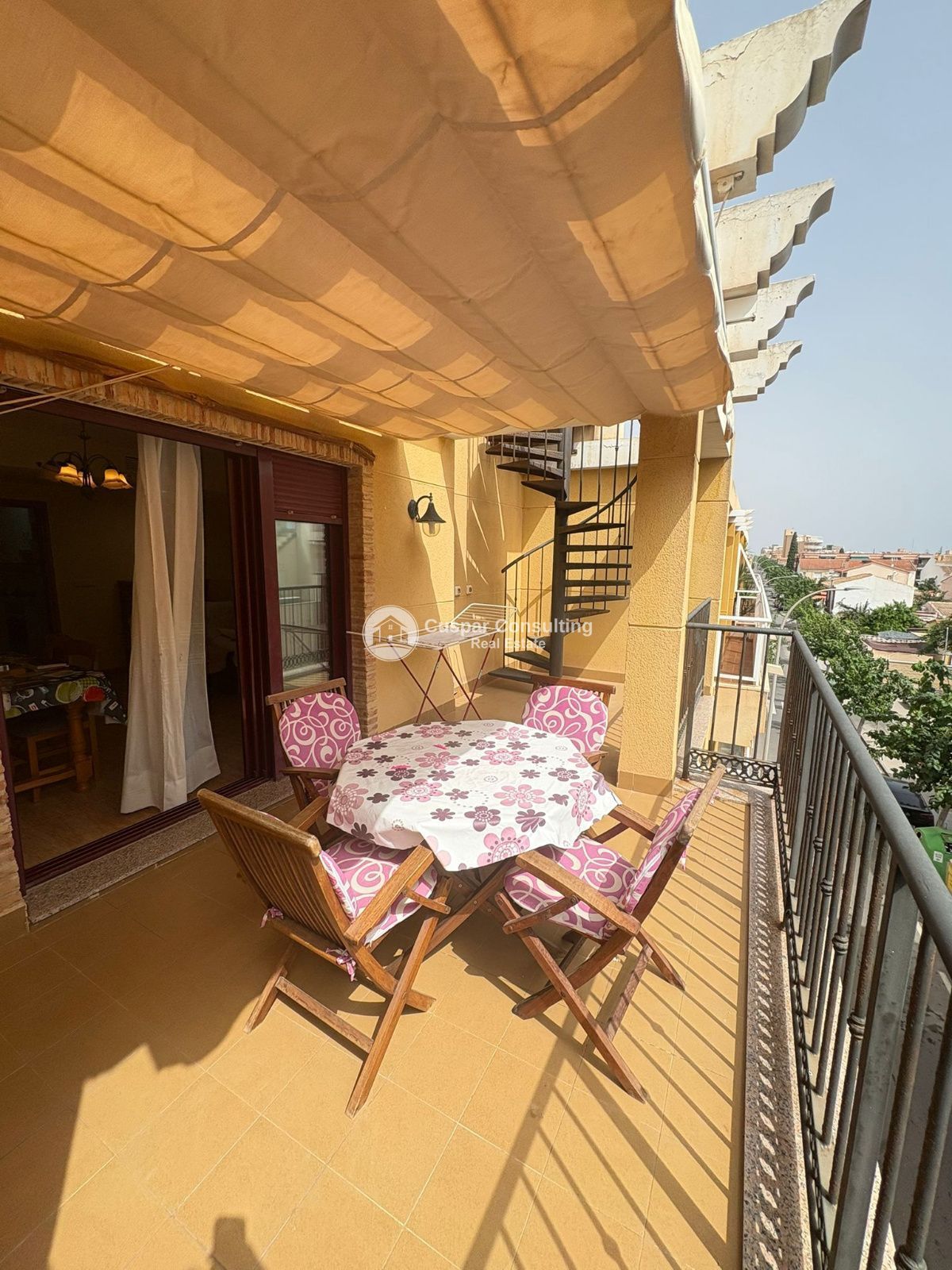 Terraza de Ático en venta en Población de Arroyo con Calefacción y Amueblado