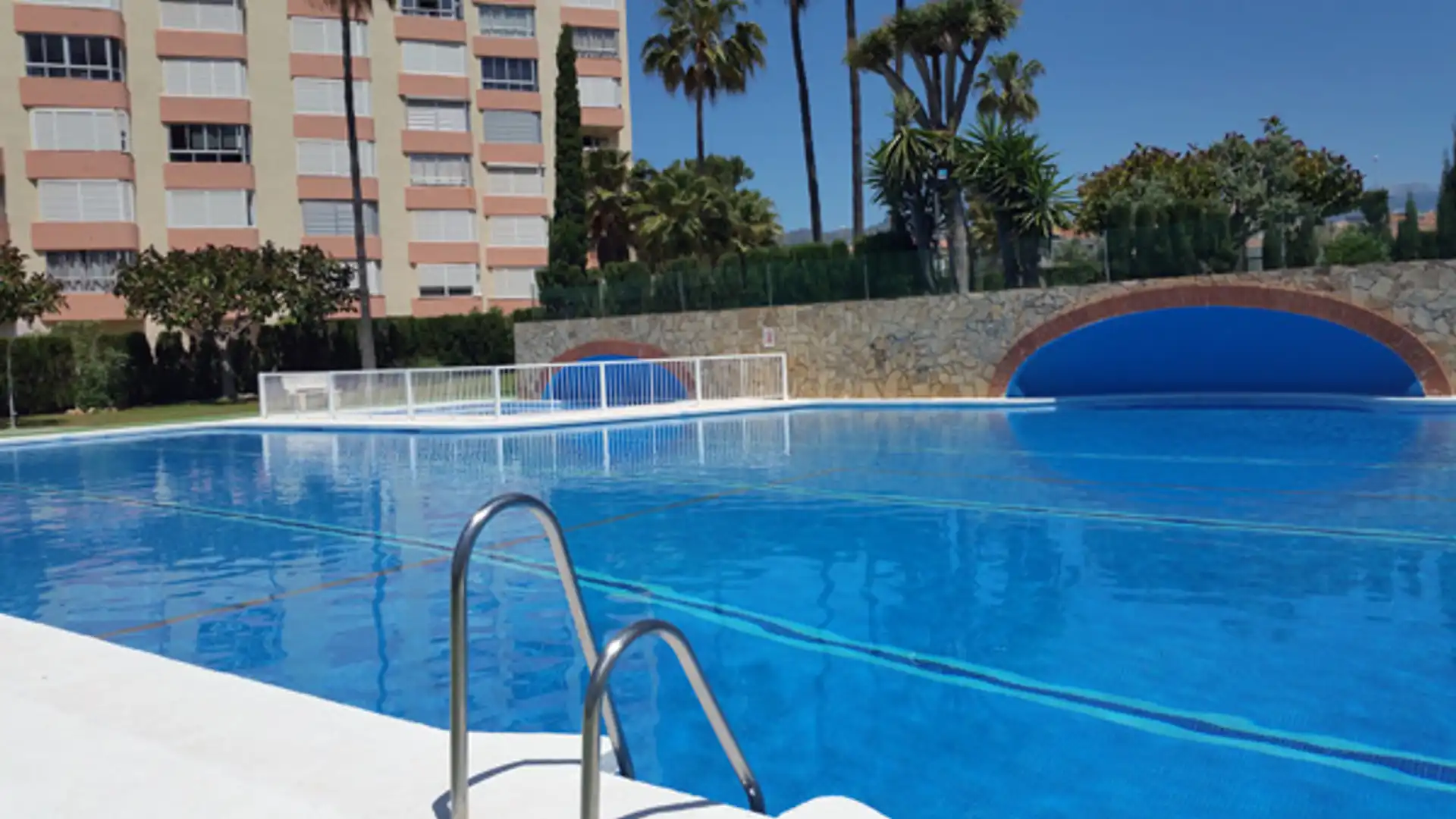 Swimming pool of Apartments for sale in Torrox  with Parquet flooring, Furnished and Internet