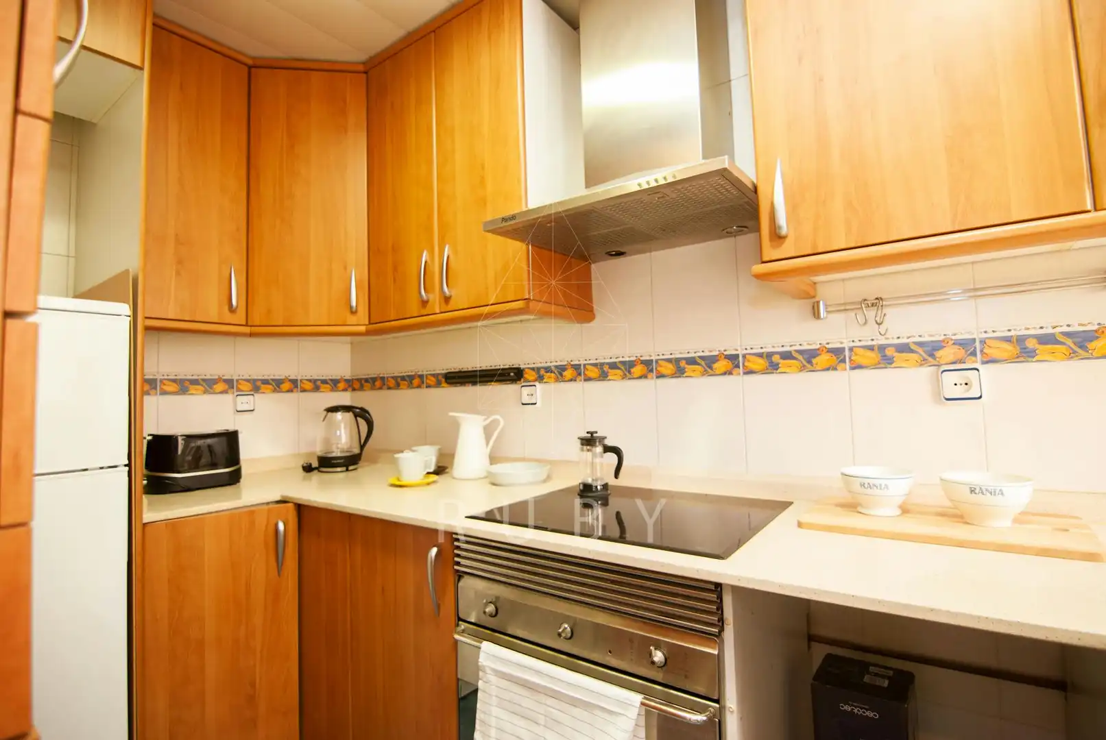 Kitchen of Flat for rent in L'Hospitalet de Llobregat  with Air Conditioner, Heating and Furnished