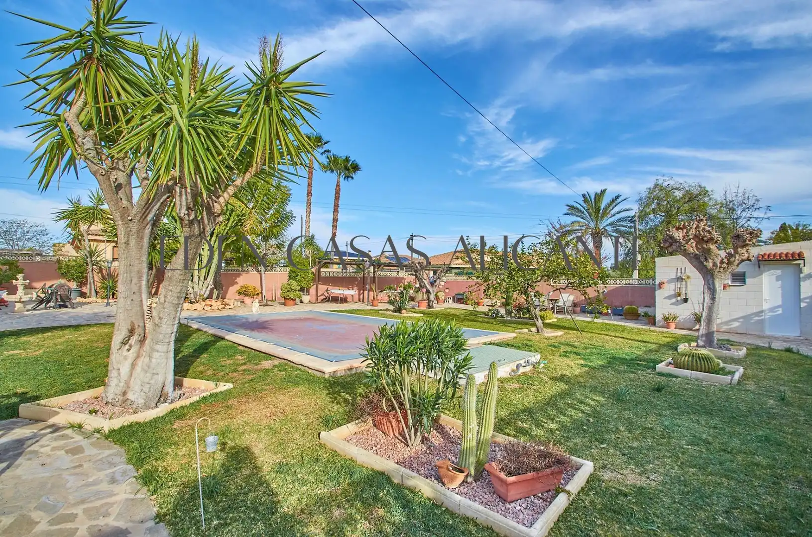 Piscina de Casa o chalet en venta en Mutxamel con Aire acondicionado, Jardín privado y Terraza