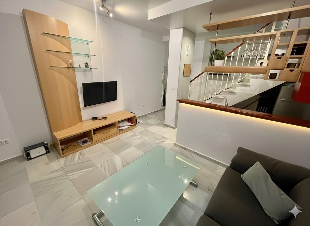 Sala de estar de Dúplex de alquiler en  Sevilla Capital