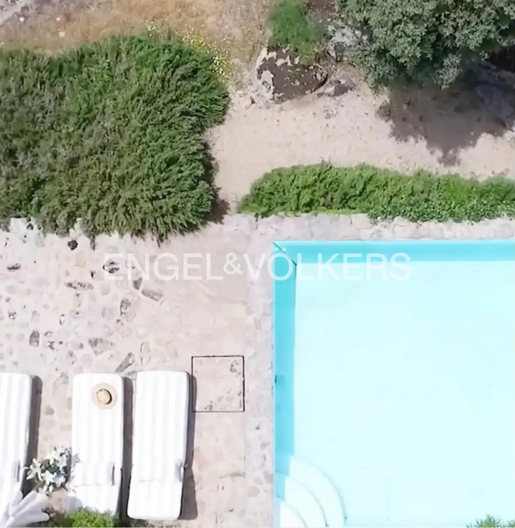 Piscina de Finca rústica de lloguer en Alpedrete amb Aire condicionat, Calefacció i Jardí privat