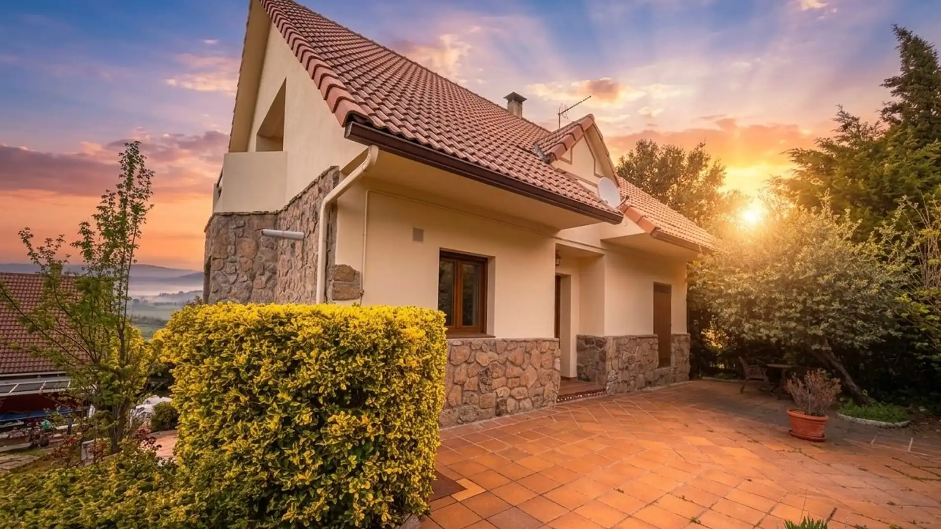 Vista exterior de Casa o chalet en venta en El Espinar con Calefacción, Amueblado y Horno