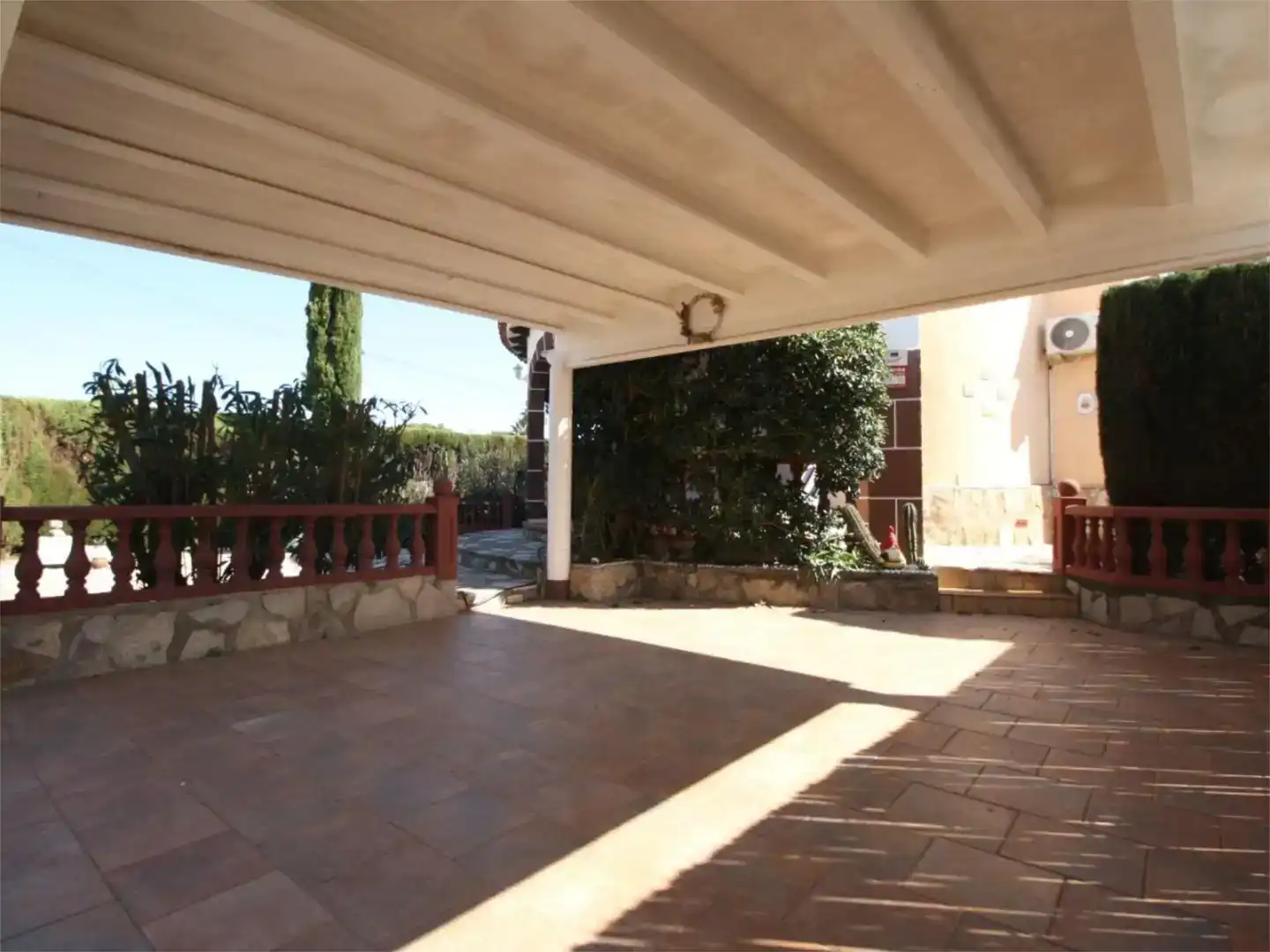 Terrassa de Casa o xalet en venda en Els Poblets amb Aire condicionat i Piscina