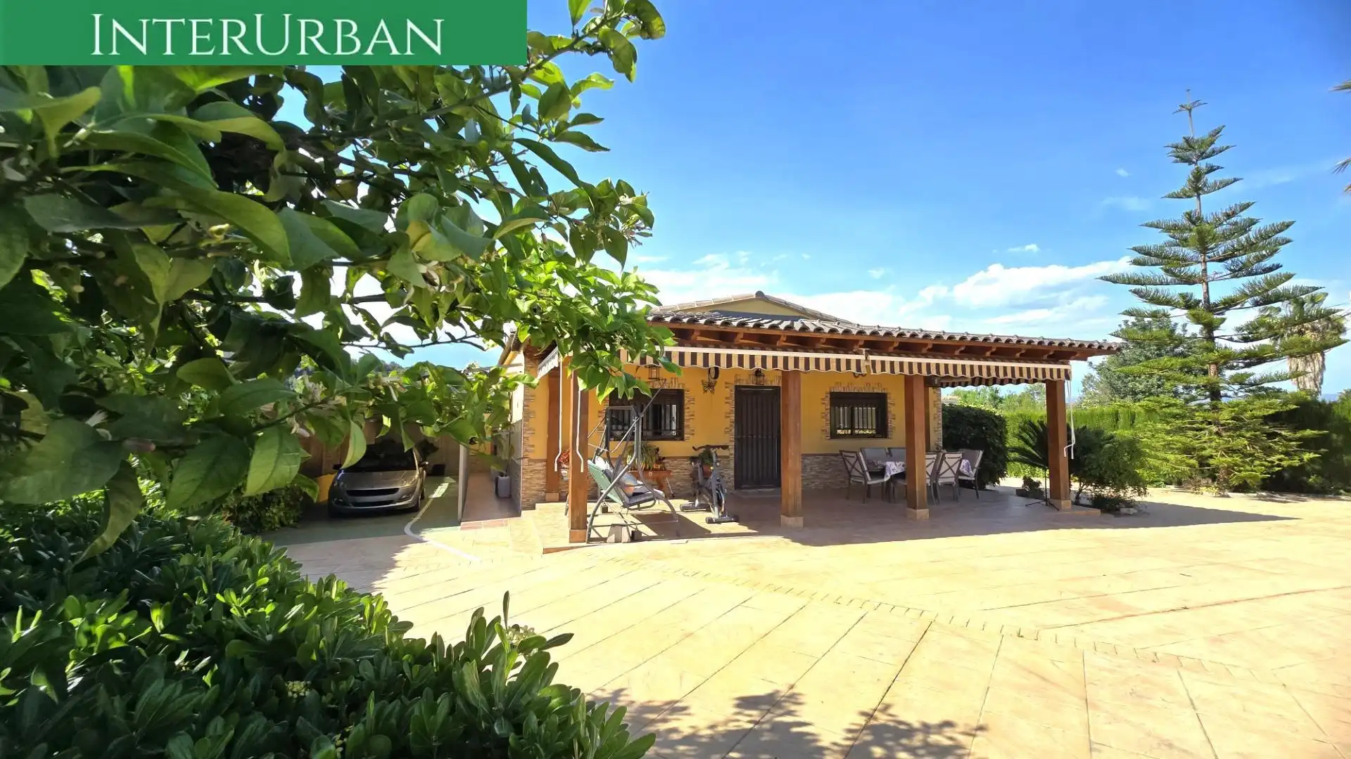 Vista exterior de Casa o chalet en venta en Vilamarxant con Aire acondicionado, Jardín privado y Terraza