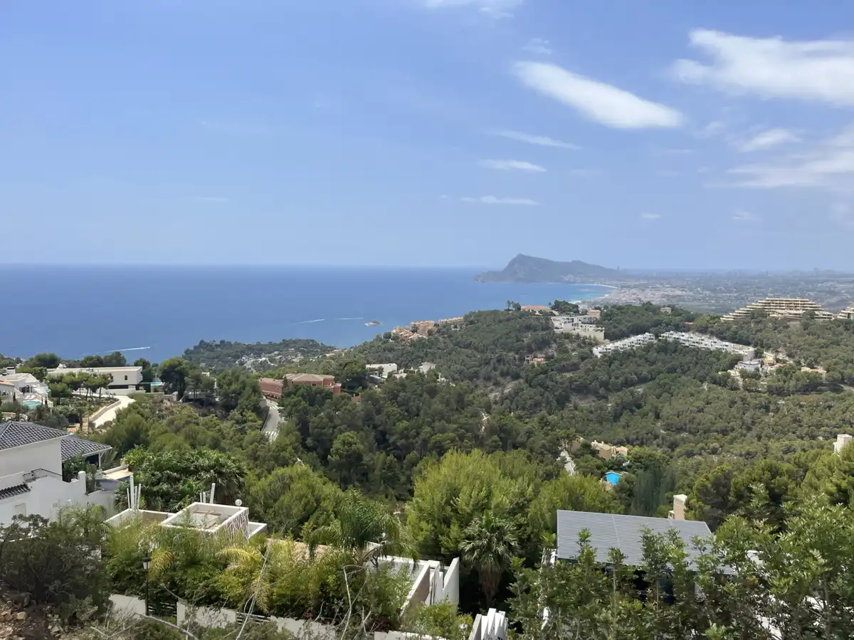 Vista exterior de Casa o xalet en venda en Altea