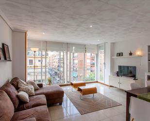 Sala d'estar de Apartament de lloguer en Mislata amb Aire condicionat, Moblat i Forn