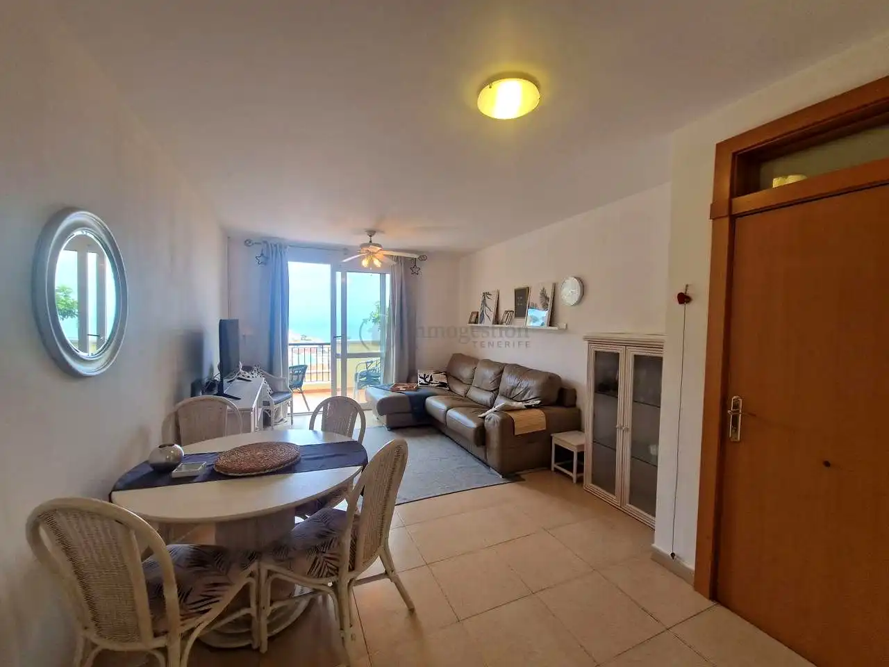 Sala de estar de Piso de alquiler en Adeje con Terraza, Amueblado y Internet
