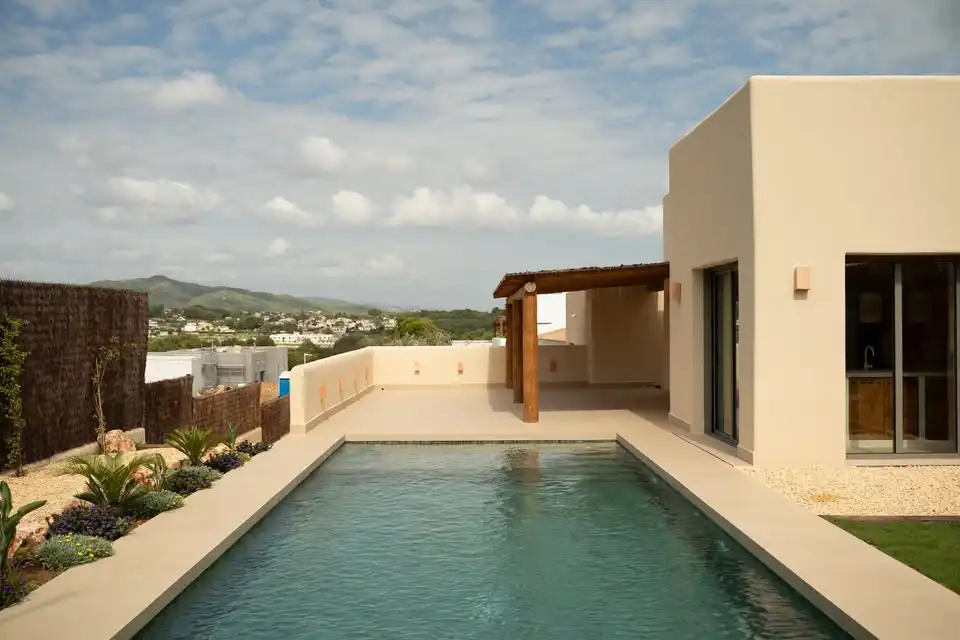 Piscina de Casa o chalet en venta en Jávea / Xàbia con Aire acondicionado y Jardín privado