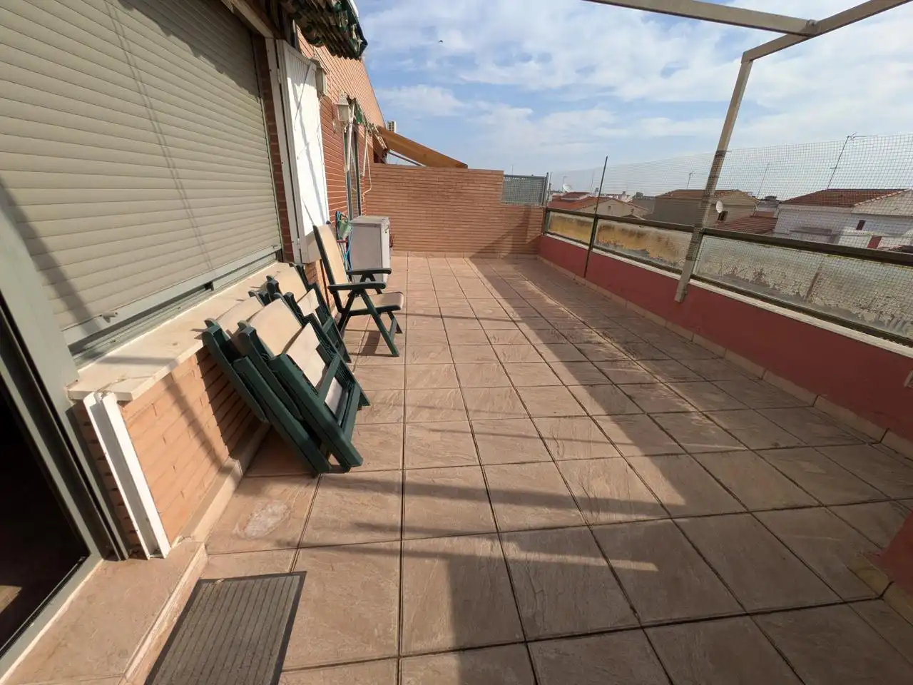 Terraza de Ático de alquiler en Albacete con Aire acondicionado, Calefacción y Terraza