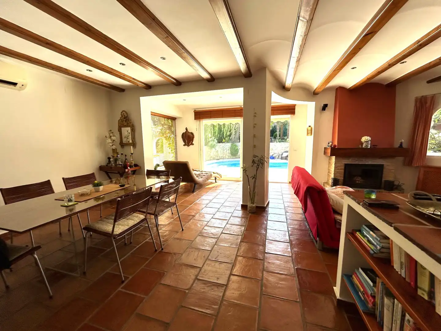 Living room of Houses for sale in Dénia  with Air Conditioner, Heating and Private garden