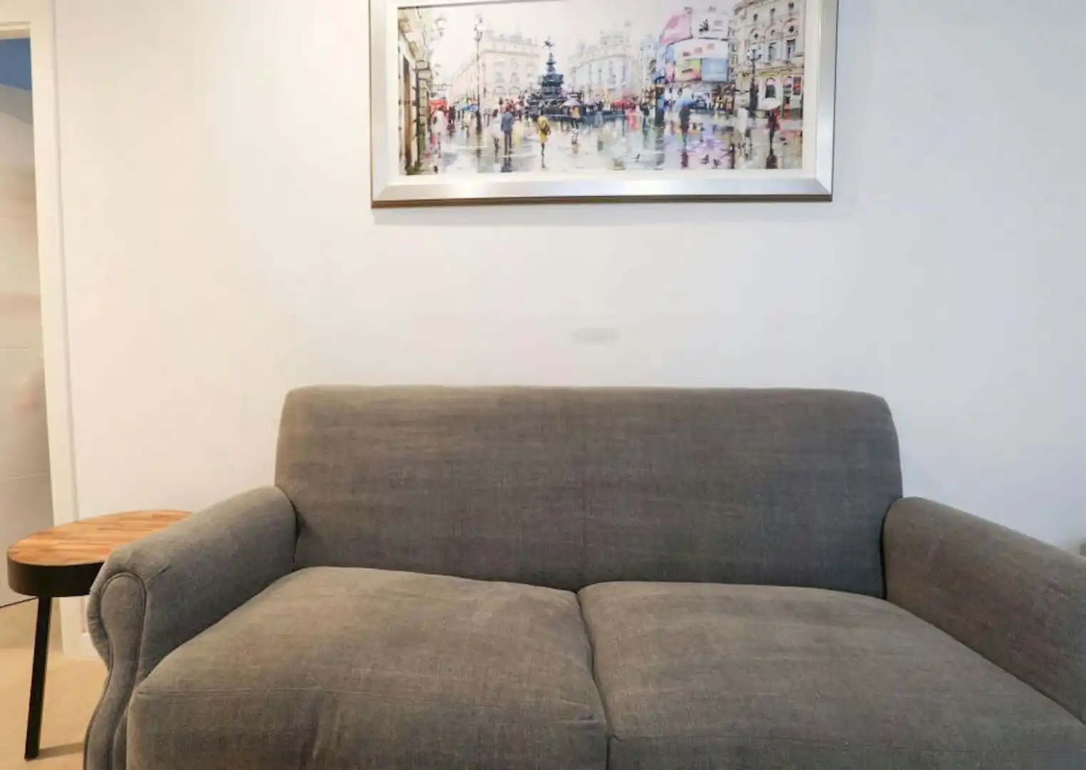 Sala d'estar de Pis per a compartir en Valencia amb Calefacció, Rentadora i TV