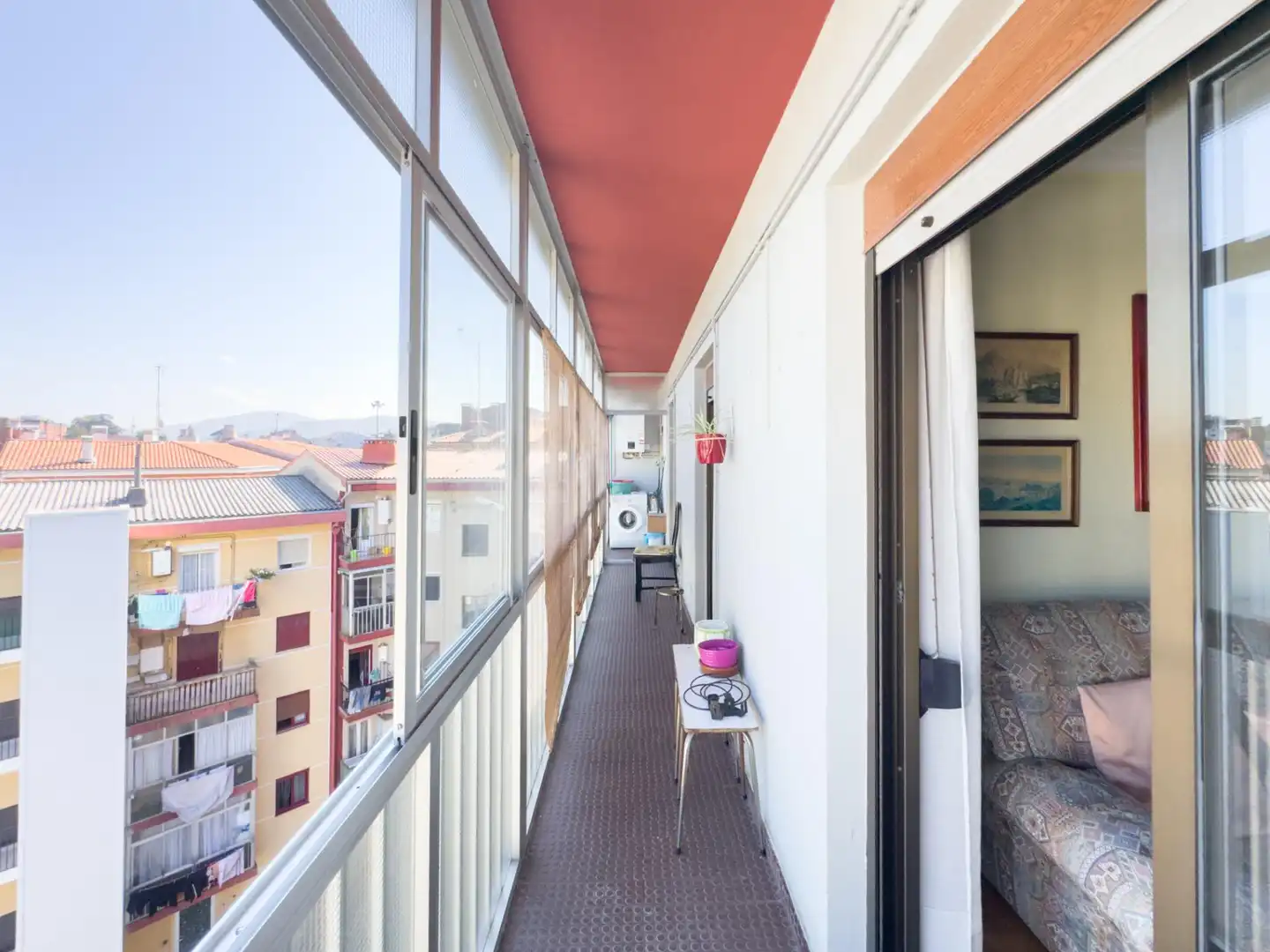 Terraza de Apartamento en venta en Irun  con Calefacción, Trastero y Amueblado