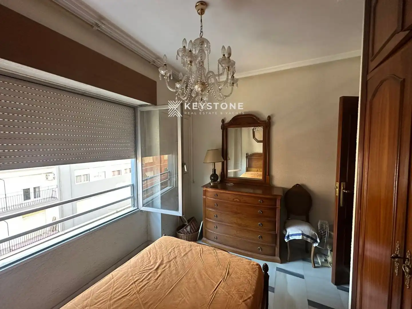 Bedroom of Flat for sale in Alicante / Alacant  with Heating, Terrace and Furnished