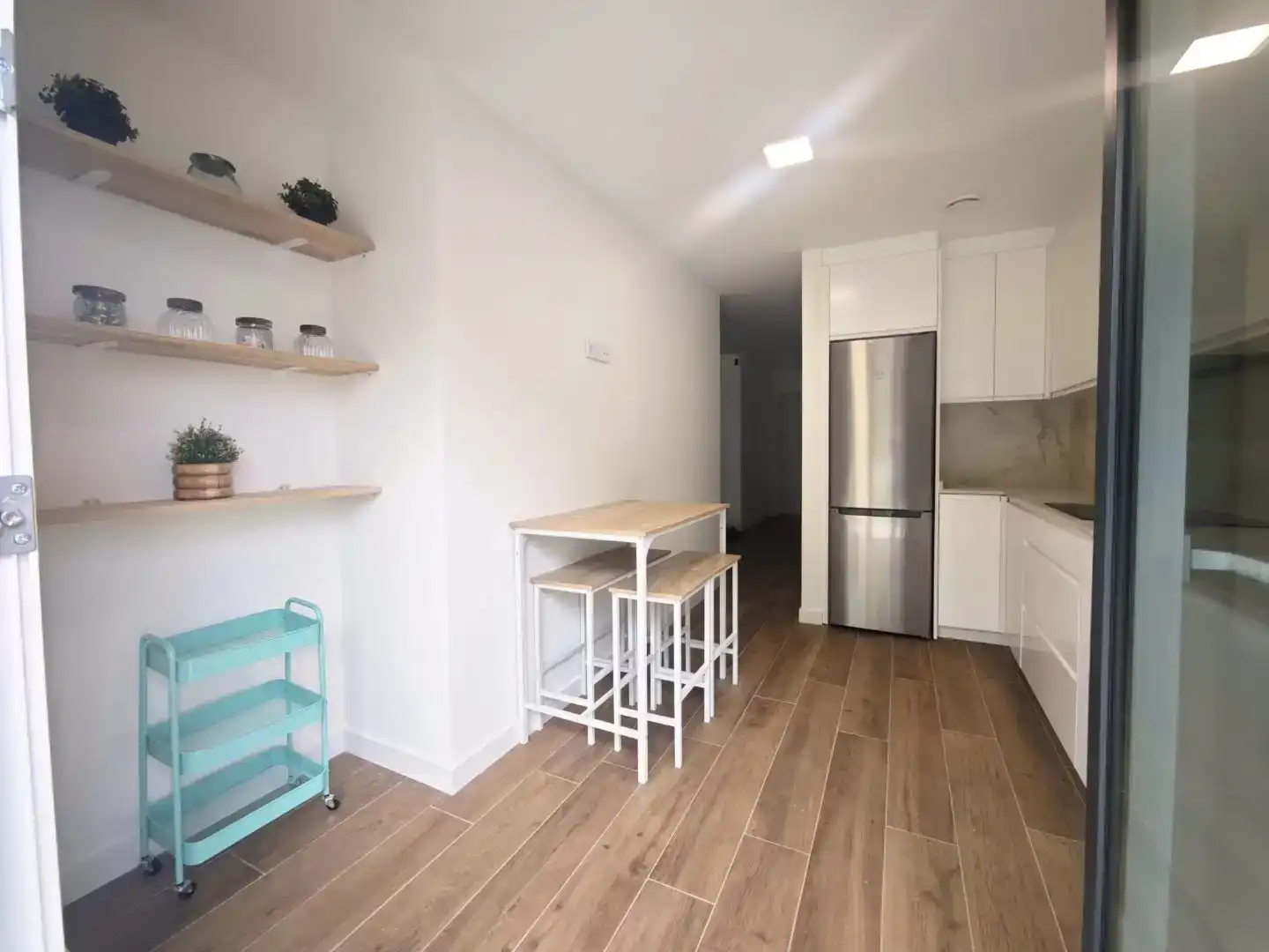 Cocina de Casa o chalet de alquiler en Medio Cudeyo con Jardín privado, Parquet y Amueblado