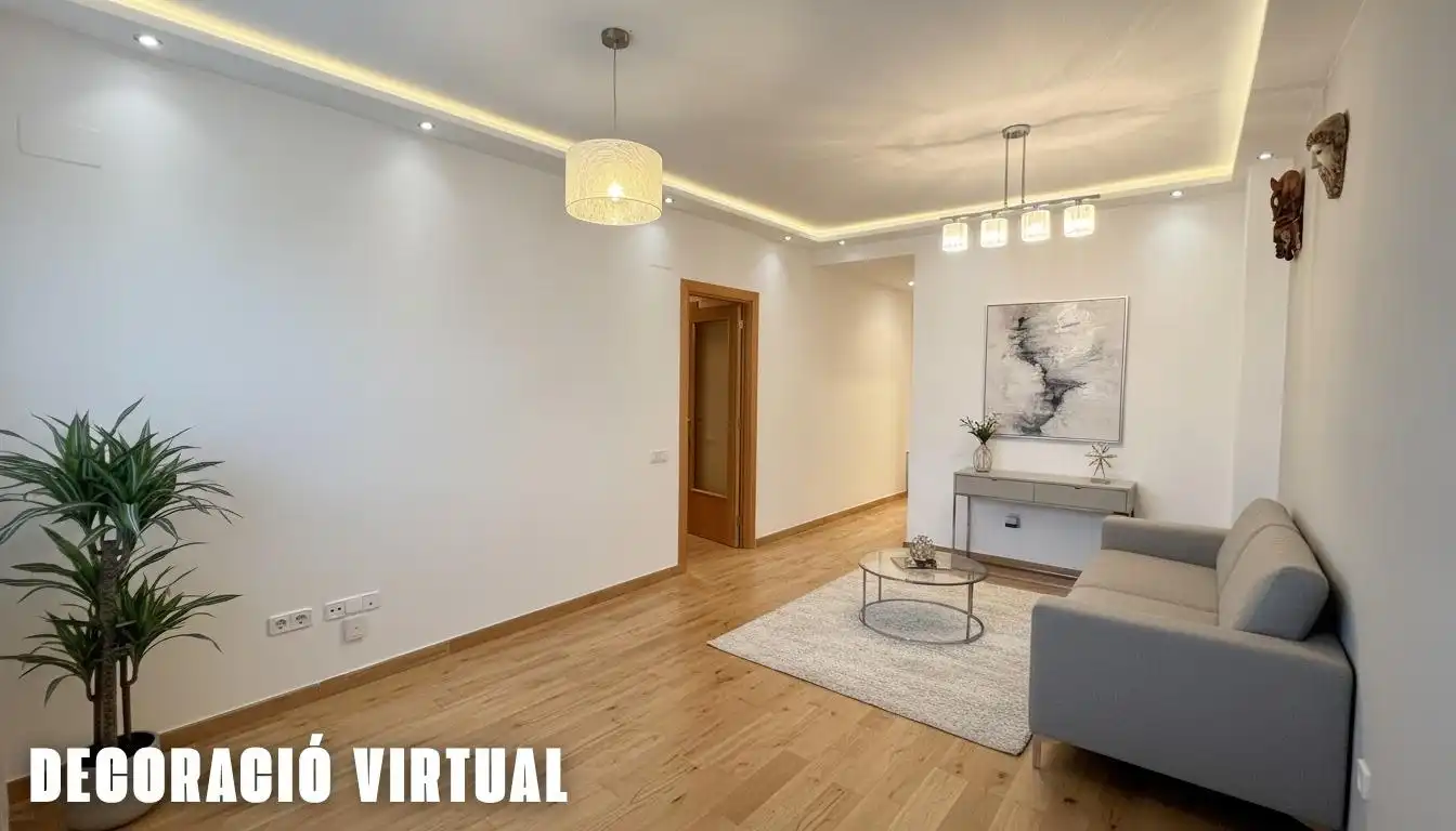 Sala d'estar de Pis en venda en Terrassa amb Calefacció