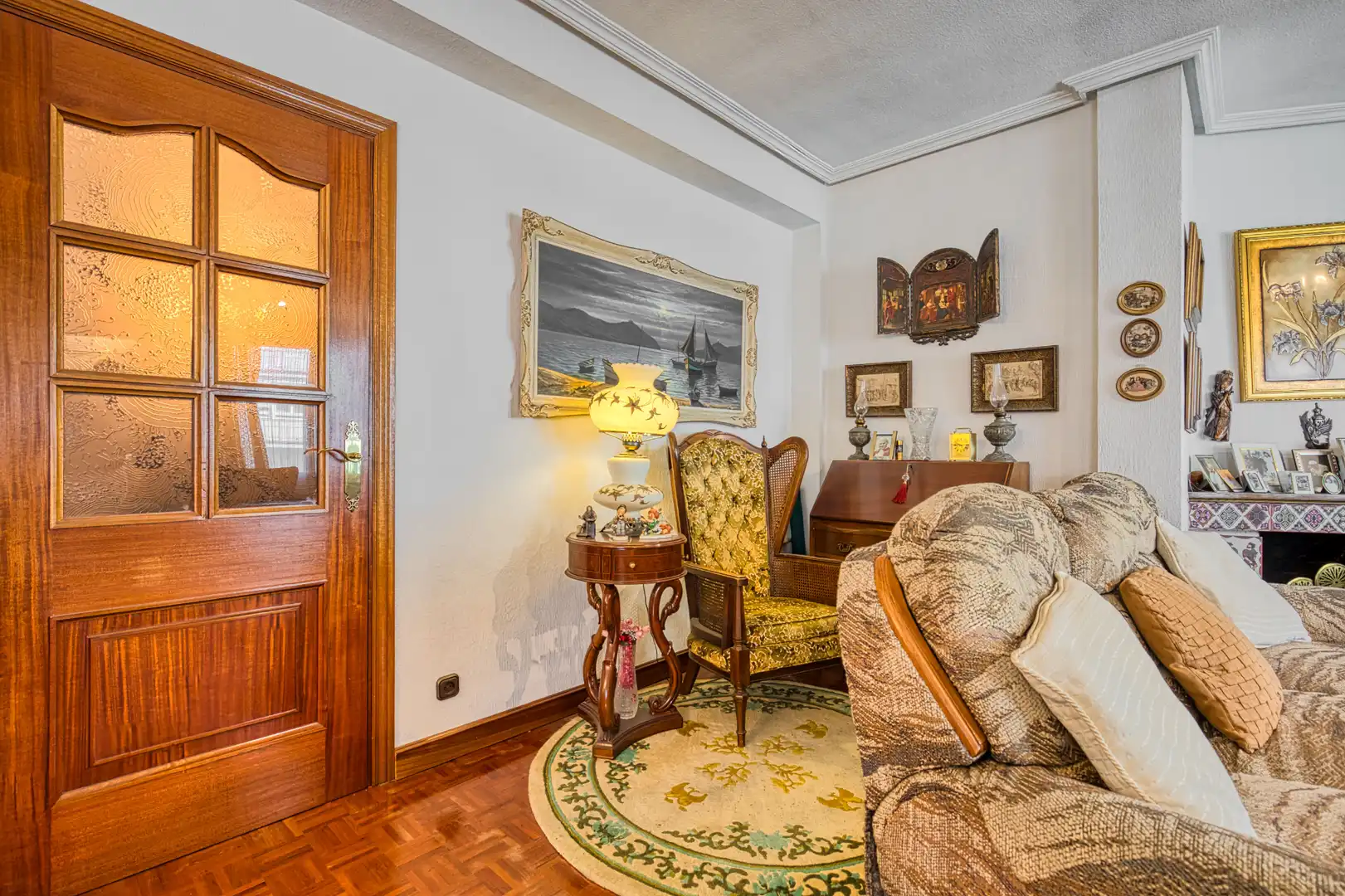 Living room of Flat for sale in Madrid  with Heating and Storage room