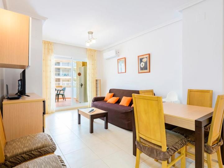 Living room of Flat for sale in Oropesa del Mar / Orpesa  with Air Conditioner, Heating and Terrace