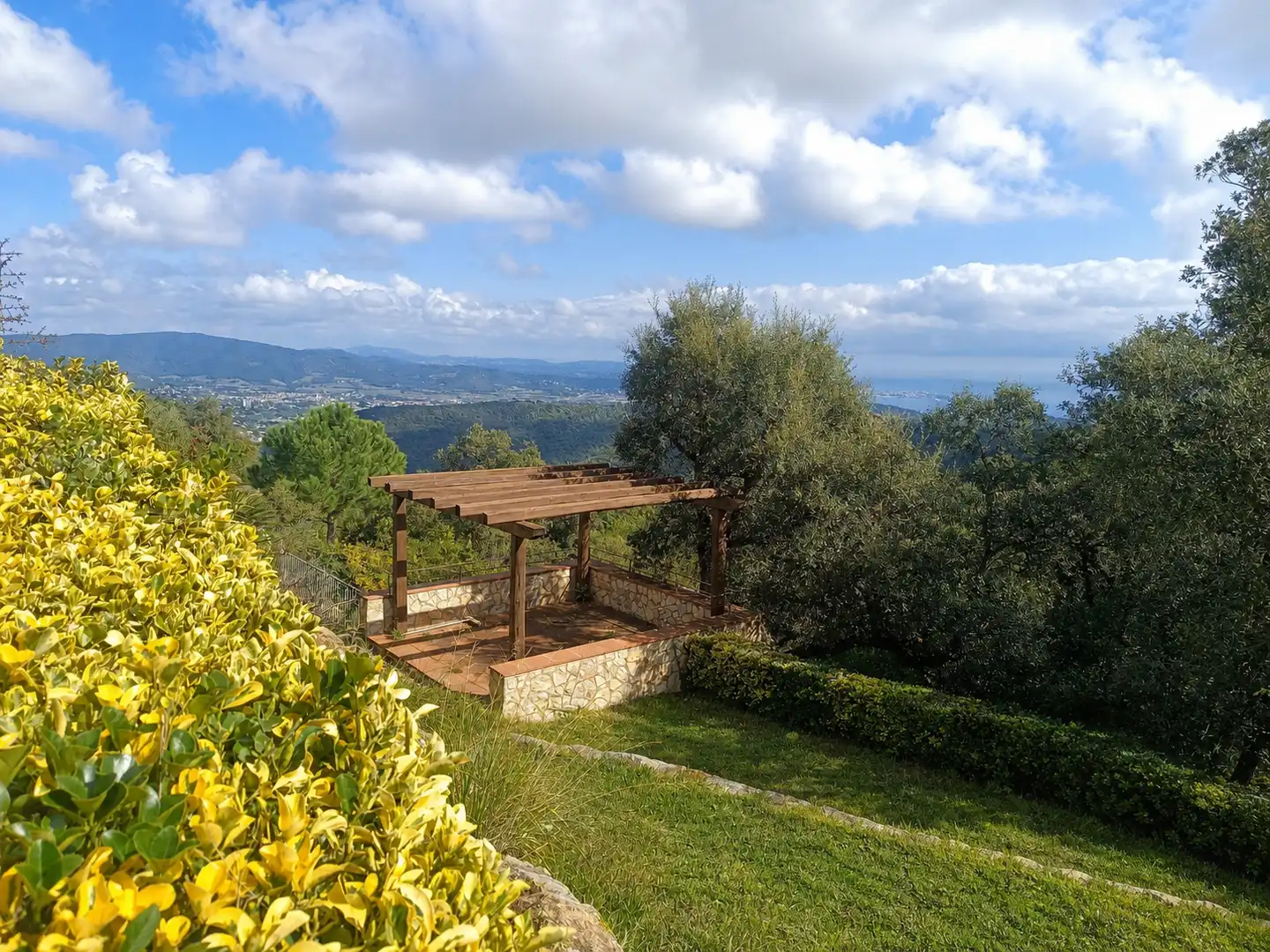 Terrassa de Casa o xalet de lloguer en Castell d'Aro, Platja d'Aro i s'Agaró amb Aire condicionat, Traster i Domòtica