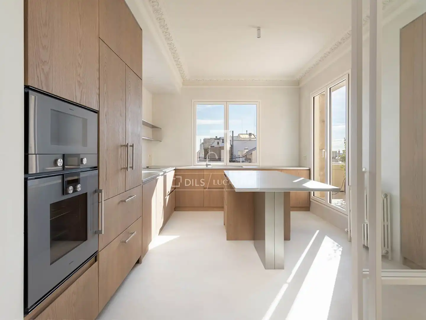 Kitchen of Attic for sale in Barcelona  with Air Conditioner, Heating and Parquet flooring