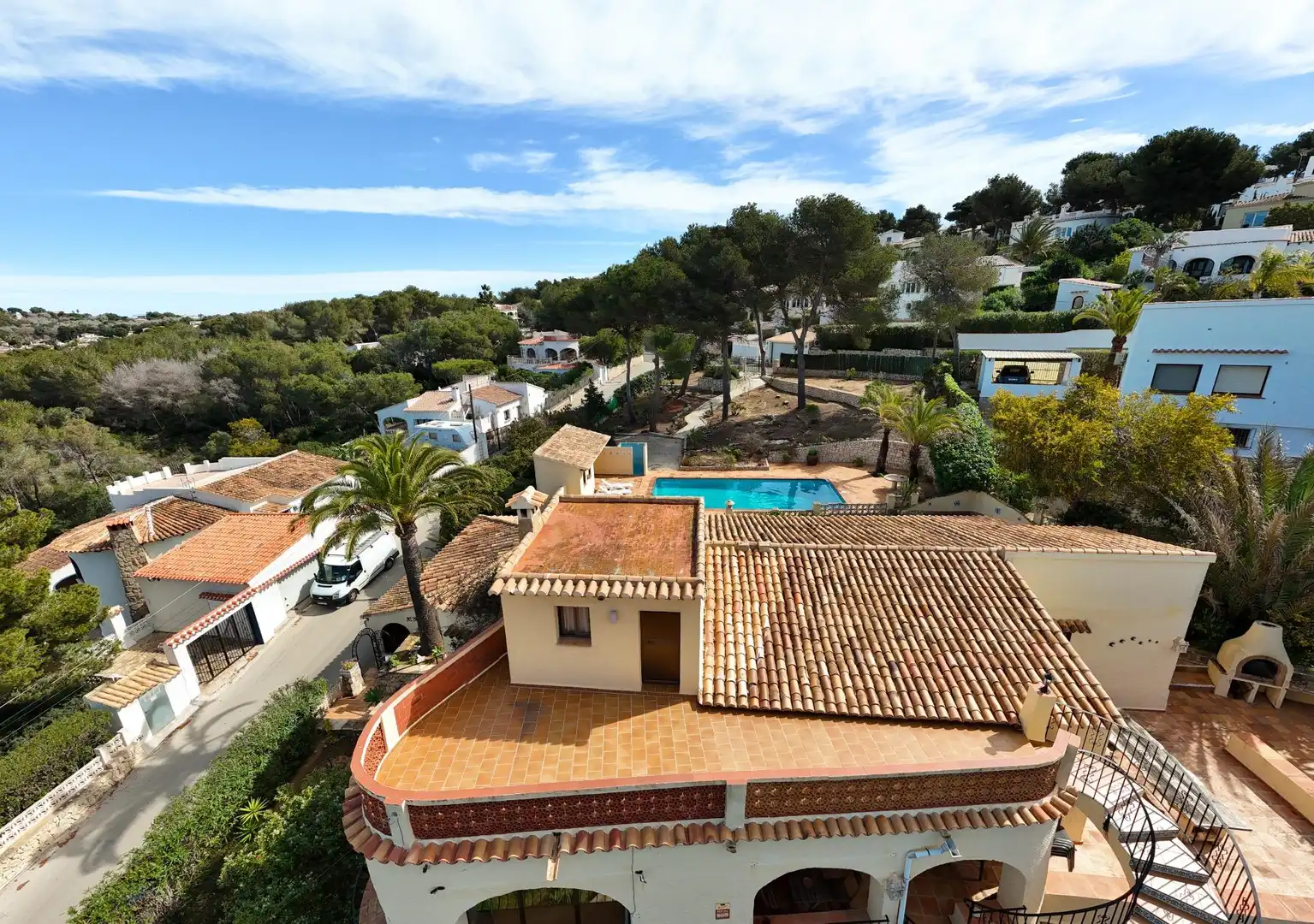 Vista exterior de Casa o xalet en venda en Jávea / Xàbia