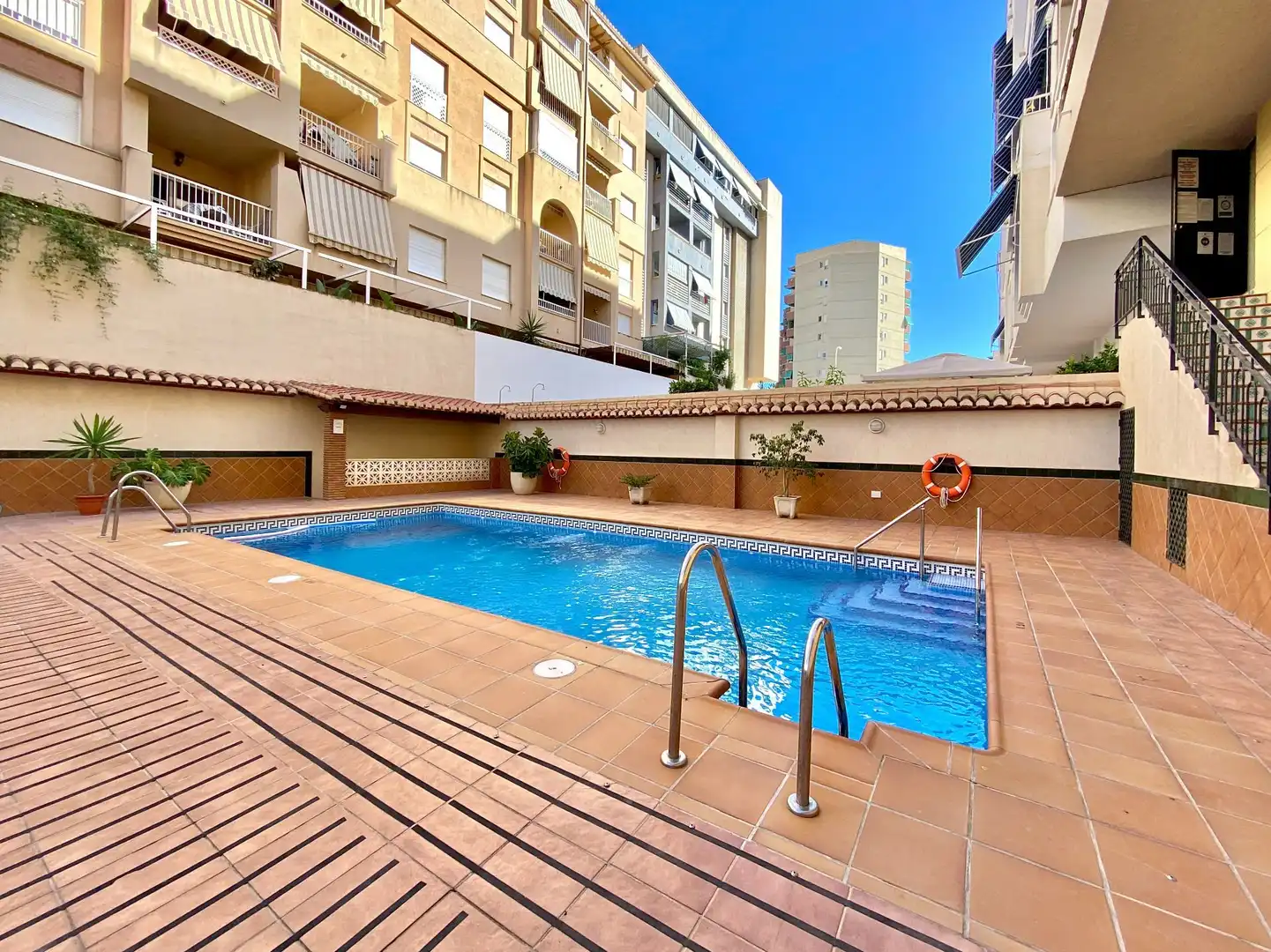 Piscina de Apartamento de alquiler en Velilla - Velilla Taramay