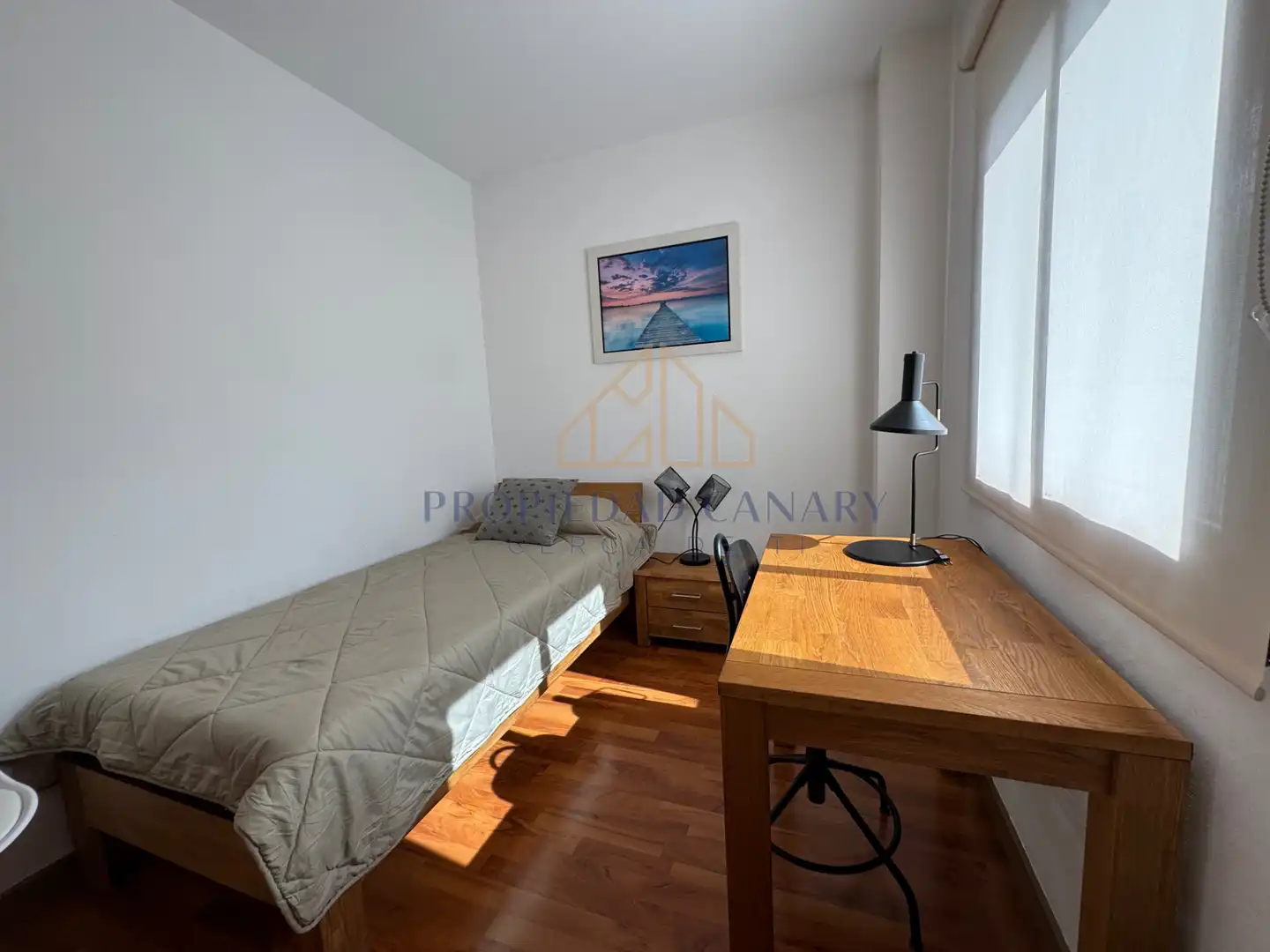 Habitación de Casa adosada de alquiler en La Orotava con Jardín privado, Terraza y Amueblado