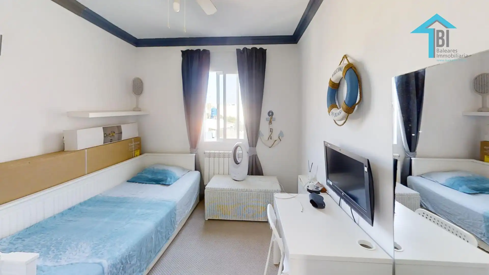Schlafzimmer von Wohnungen zum Verkauf in Manacor mit Klimaanlage, Parkett und Terrasse