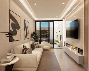 Living room of Planta baja for sale in  Valencia Capital  with Air Conditioner, Heating and Private garden