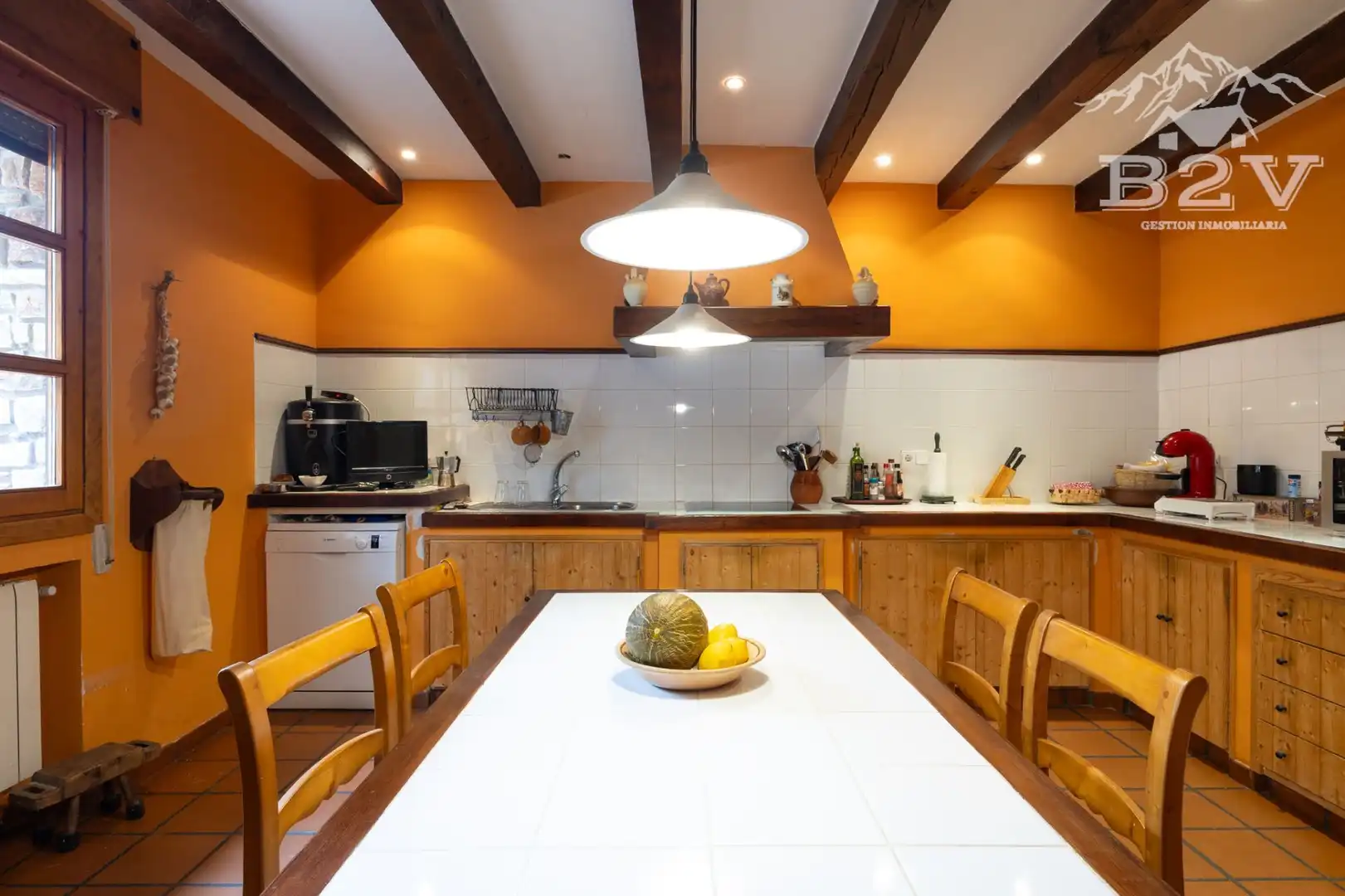 Cocina de Casa o chalet en venta en Garganta de los Montes con Aire acondicionado, Calefacción y Jardín privado