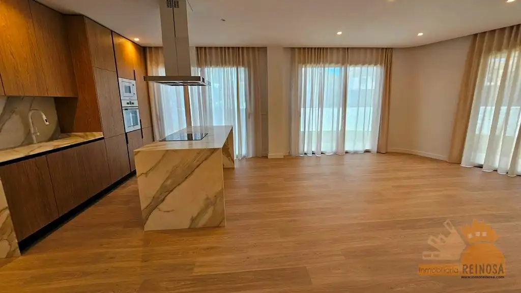 Sala de estar de Planta baja en venta en Molina de Segura con Aire acondicionado, Jardín privado y Parquet