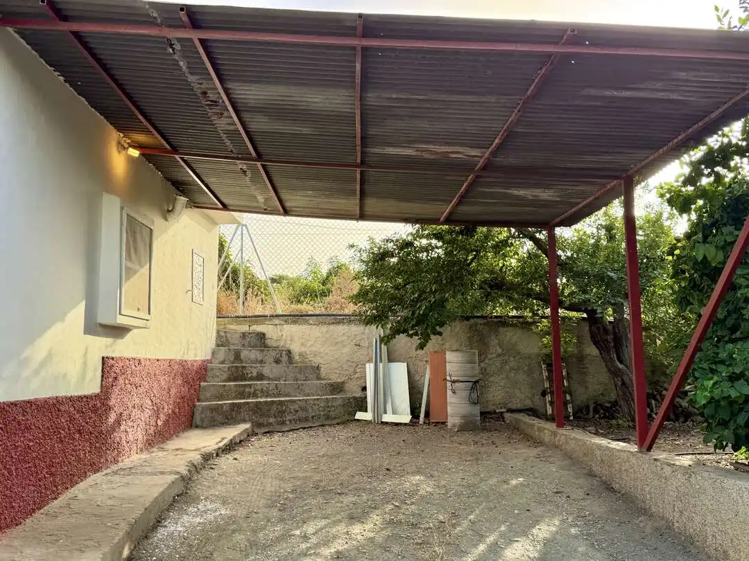 Terrassa de Casa o xalet en venda en Benamocarra amb Jardí privat i Moblat