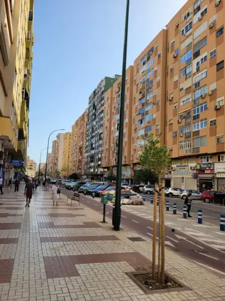 Vista exterior de Piso en venta en Málaga con Aire acondicionado, Calefacción y Terraza