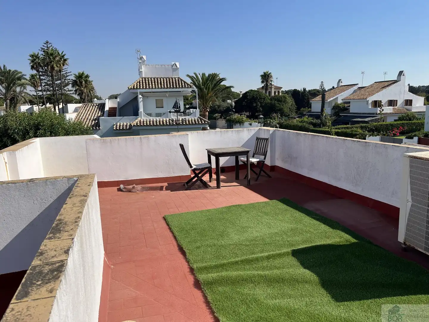 Terraza de Casa o chalet de alquiler en El Puerto de Santa María con Aire acondicionado, Calefacción y Terraza